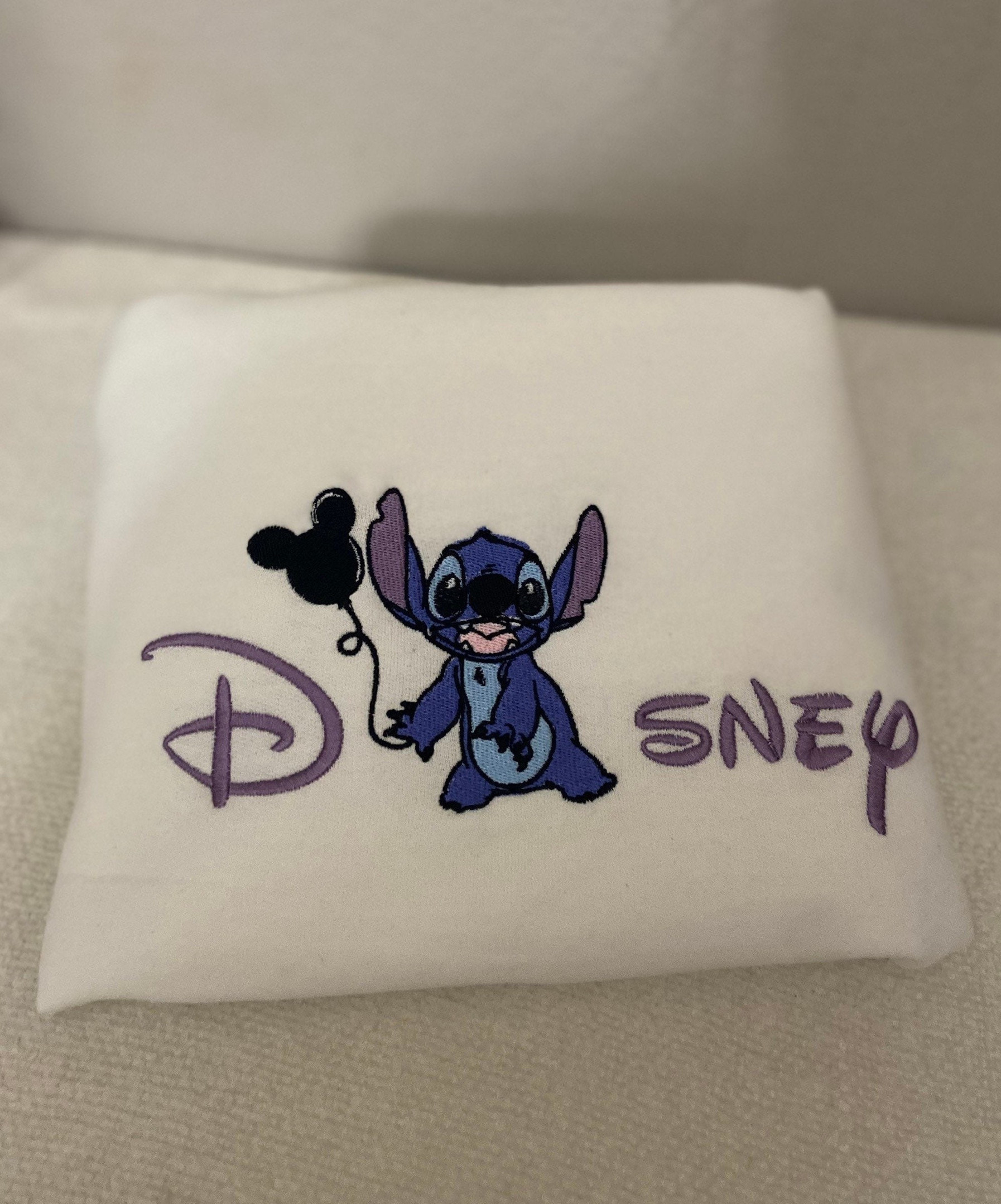 Embroidered Stitch Disney Sweatshirt