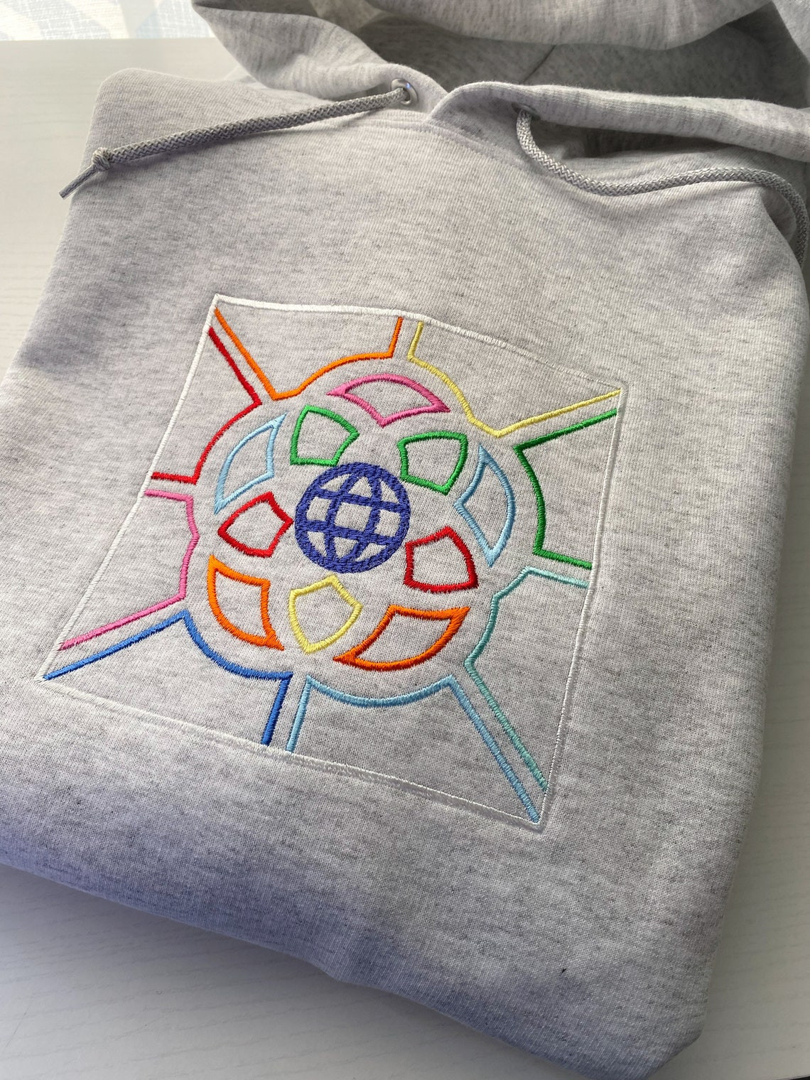 Epcot Disney World Disney Embroidered Sweatshirt