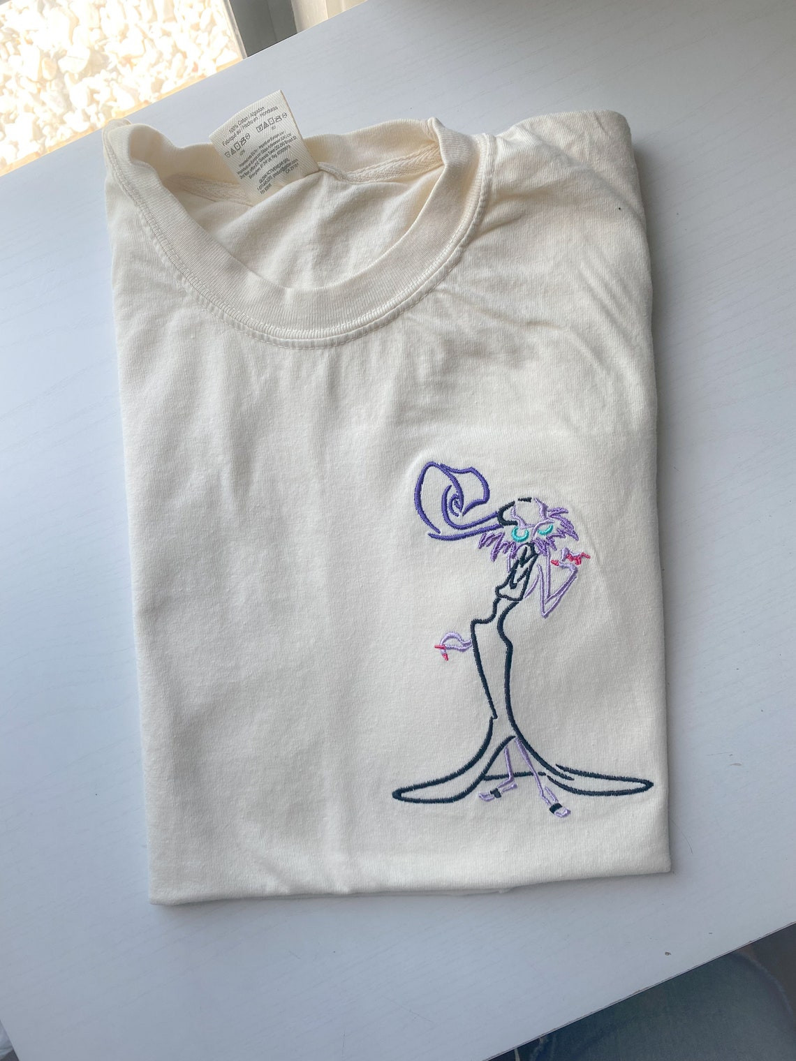 Yzma Embroidered Shirt Disney Villain Embroidered Shirt Emperors New Groove Shirt