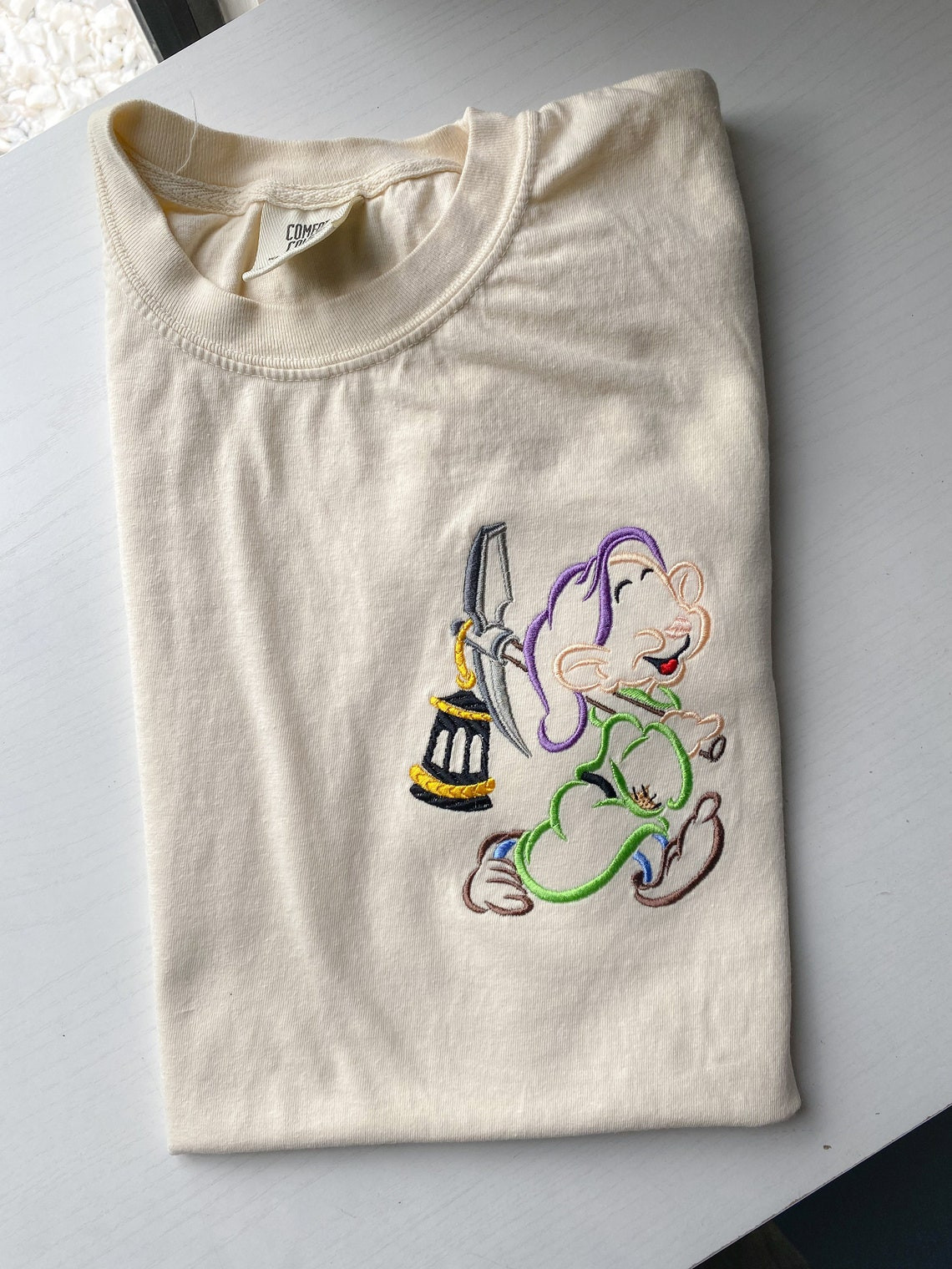 Dopey Embroidered T Shirt Disney Seven Dwarves Embroidered T Shirt Disney World Shirt Disneyland Shirt