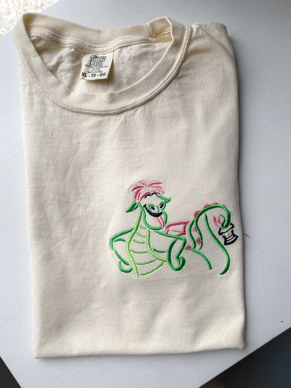 Elliot Dragon Embroidered T Shirt Disney Petes Dragon Embroidered T Shirt Disney World Shirt Disneyland Shirt