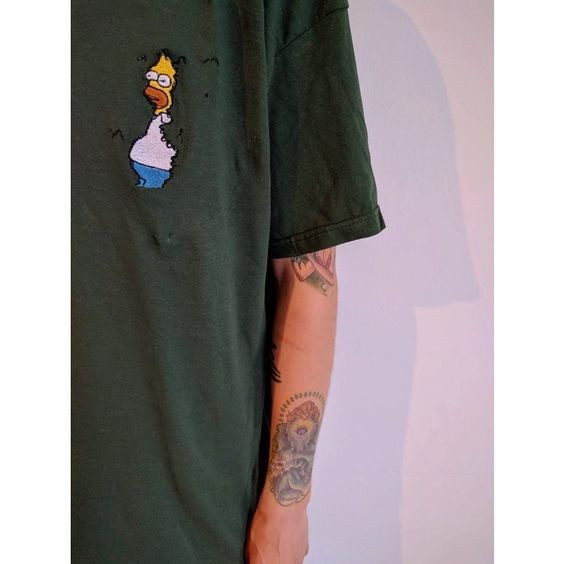 The Simpsons Embroidered Shirts