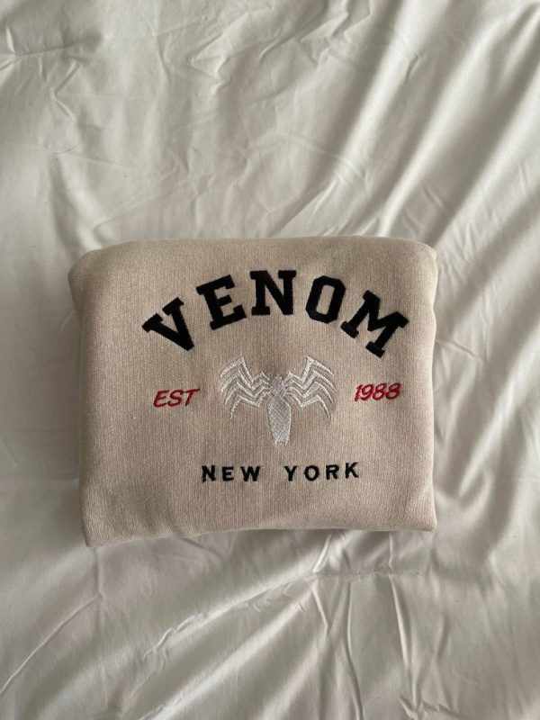 Venom Nyc Embroidered Sweatshirt