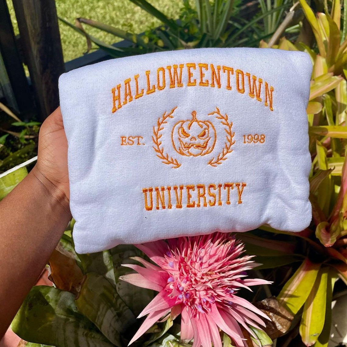 Halloweentown embroidered sweatshirt Halloweentown 1998 embroidered T Shirt haloween embroidered sweatshirt Halloween Town Tee Vintage