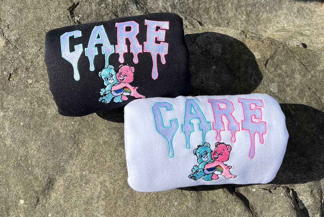 Care Bears y2k Cute Embroidery Crewneck Sweatshirt