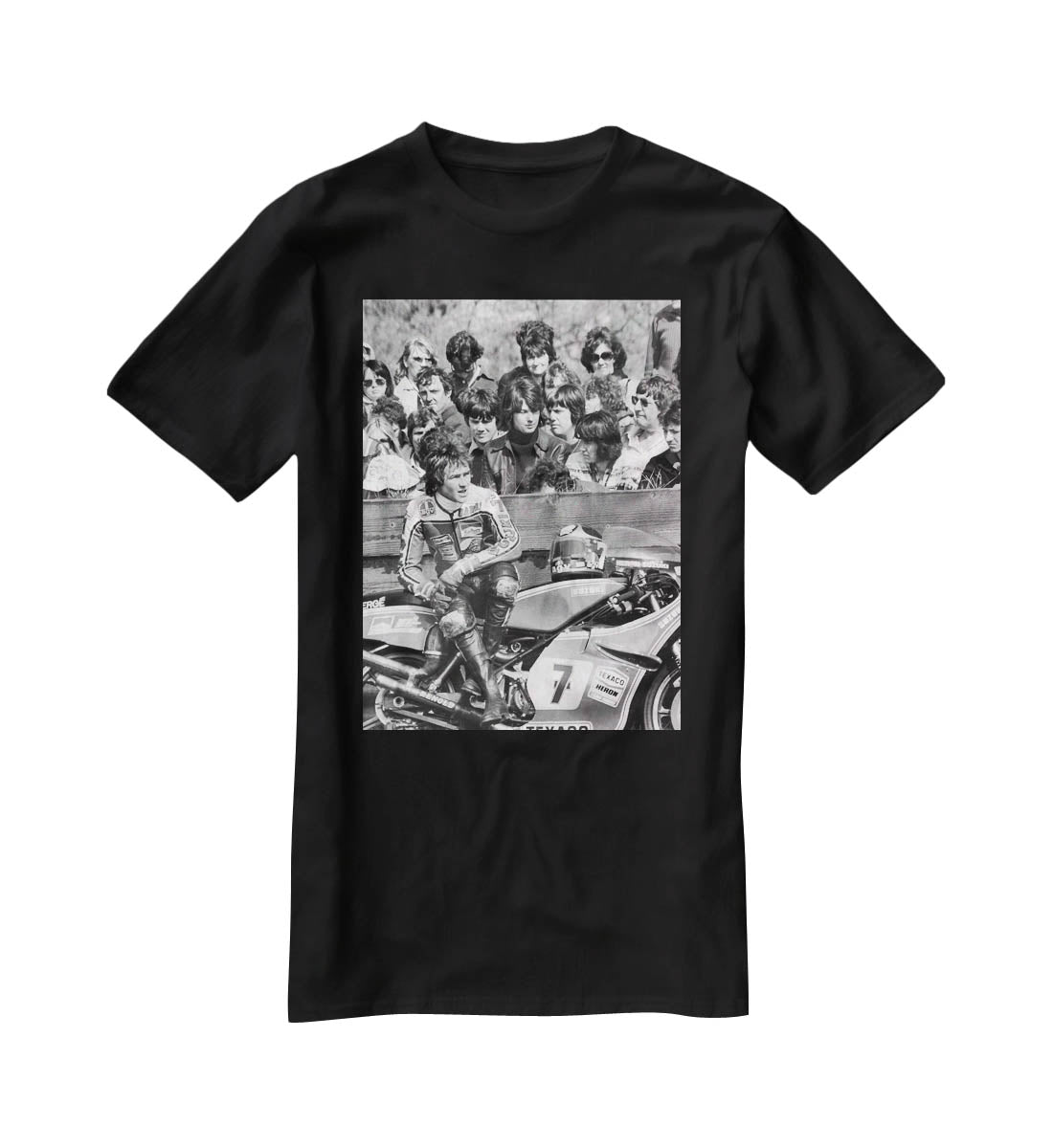 Barry Sheene motorcycle racer T-Shirt