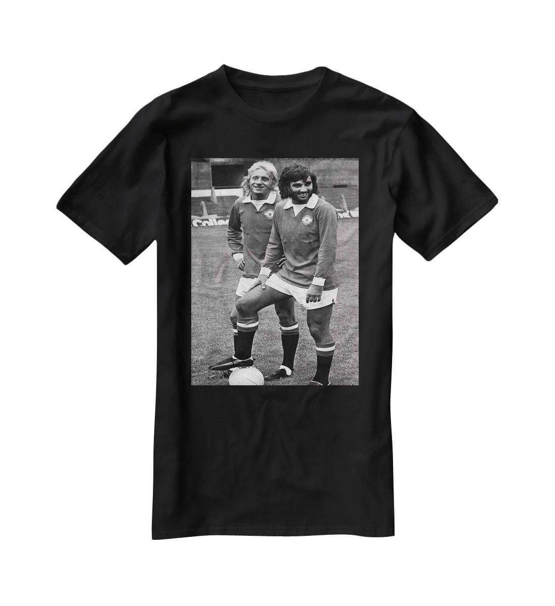 Denis Law and George Best in 1972 T-Shirt