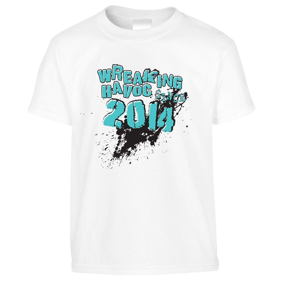 9th Birthday Kids T Shirt Wreaking Havoc Since 2014