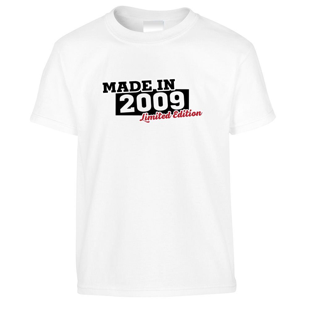 14th Birthday Kids T Shirt Made In 2009 Limited Edition