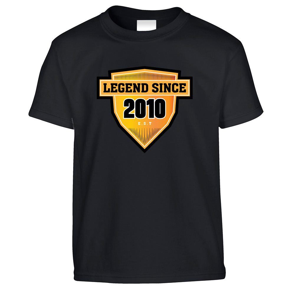 13th Birthday Kids T Shirt Legend Since 2010 Est.