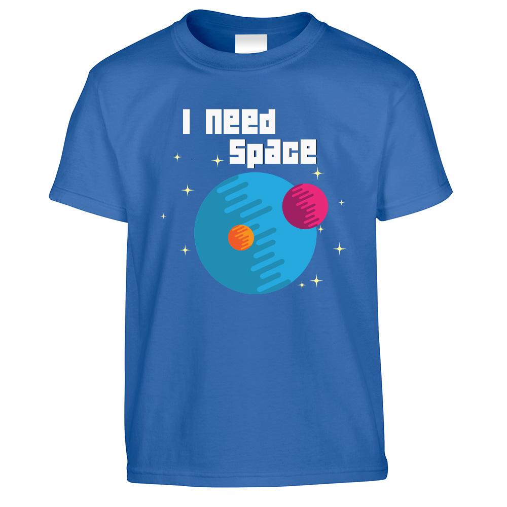 'I Need Space' Planets Kids T Shirt