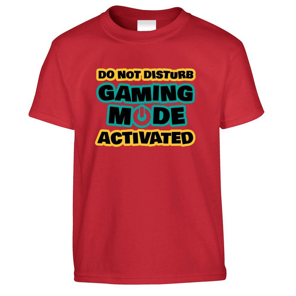 Do Not Disturb, Gaming Mode Activated Kids T Shirt