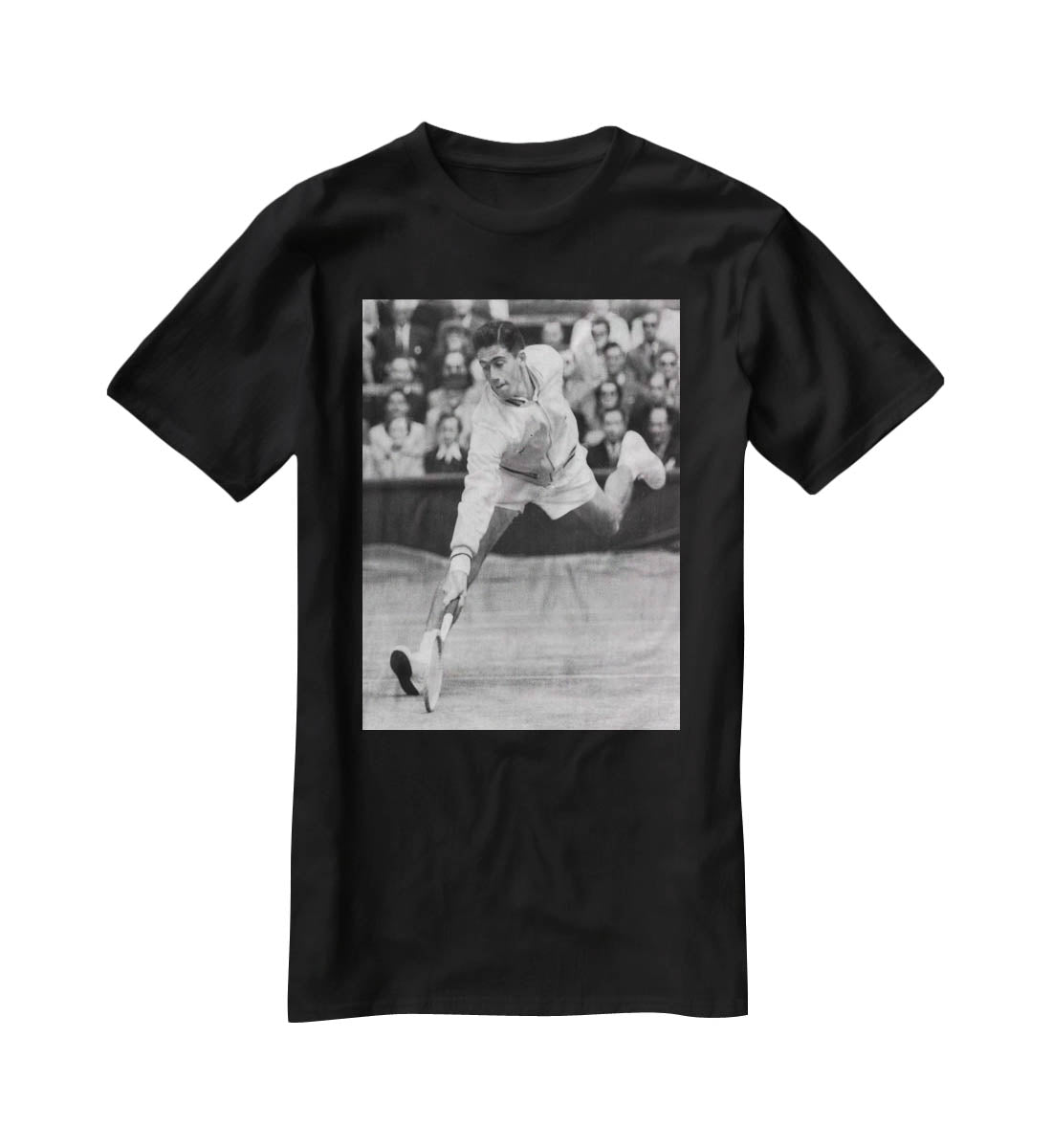 Ken Rosewall in action at Wimbledon T-Shirt