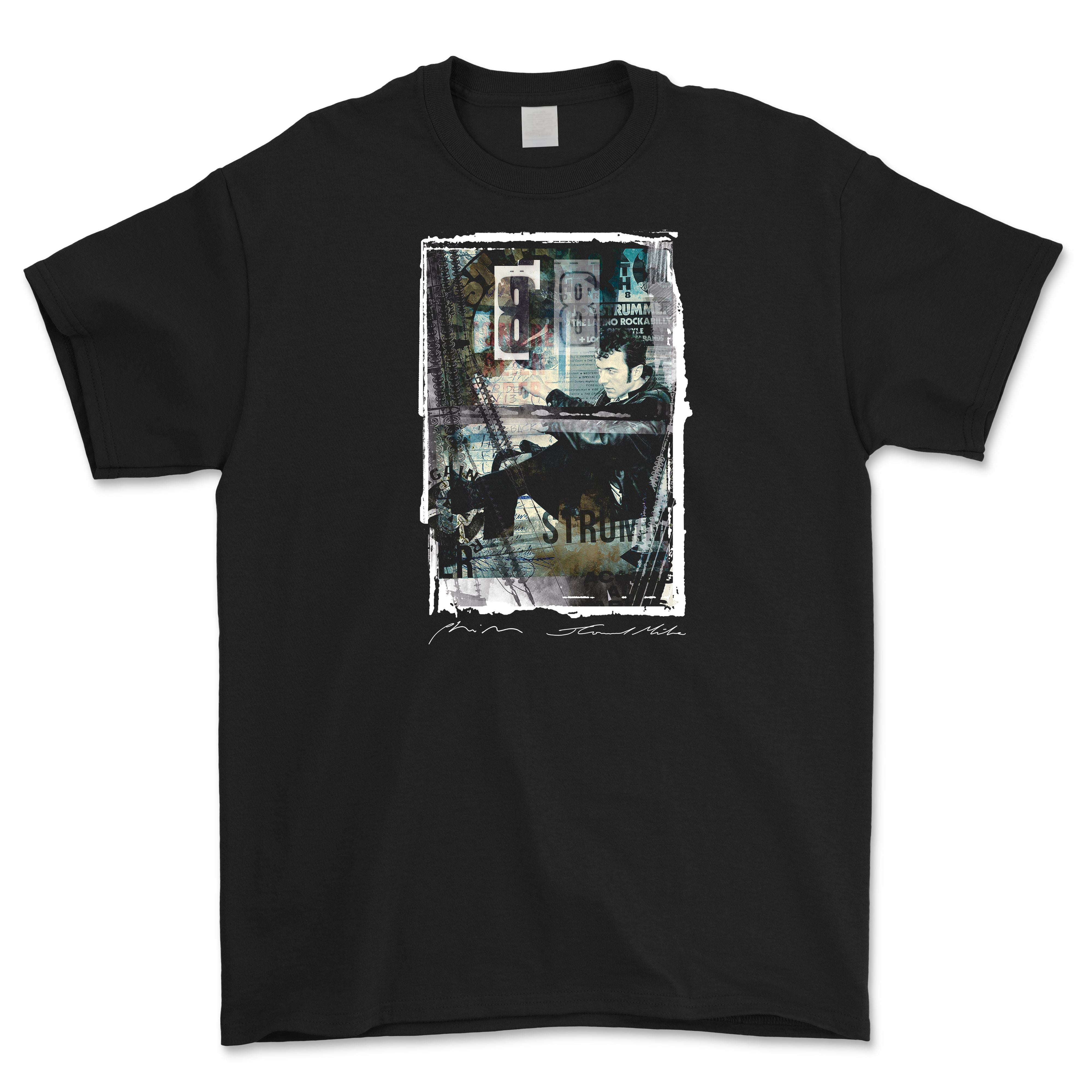 Joe Strummer Seated T Shirt by 20Collaborative