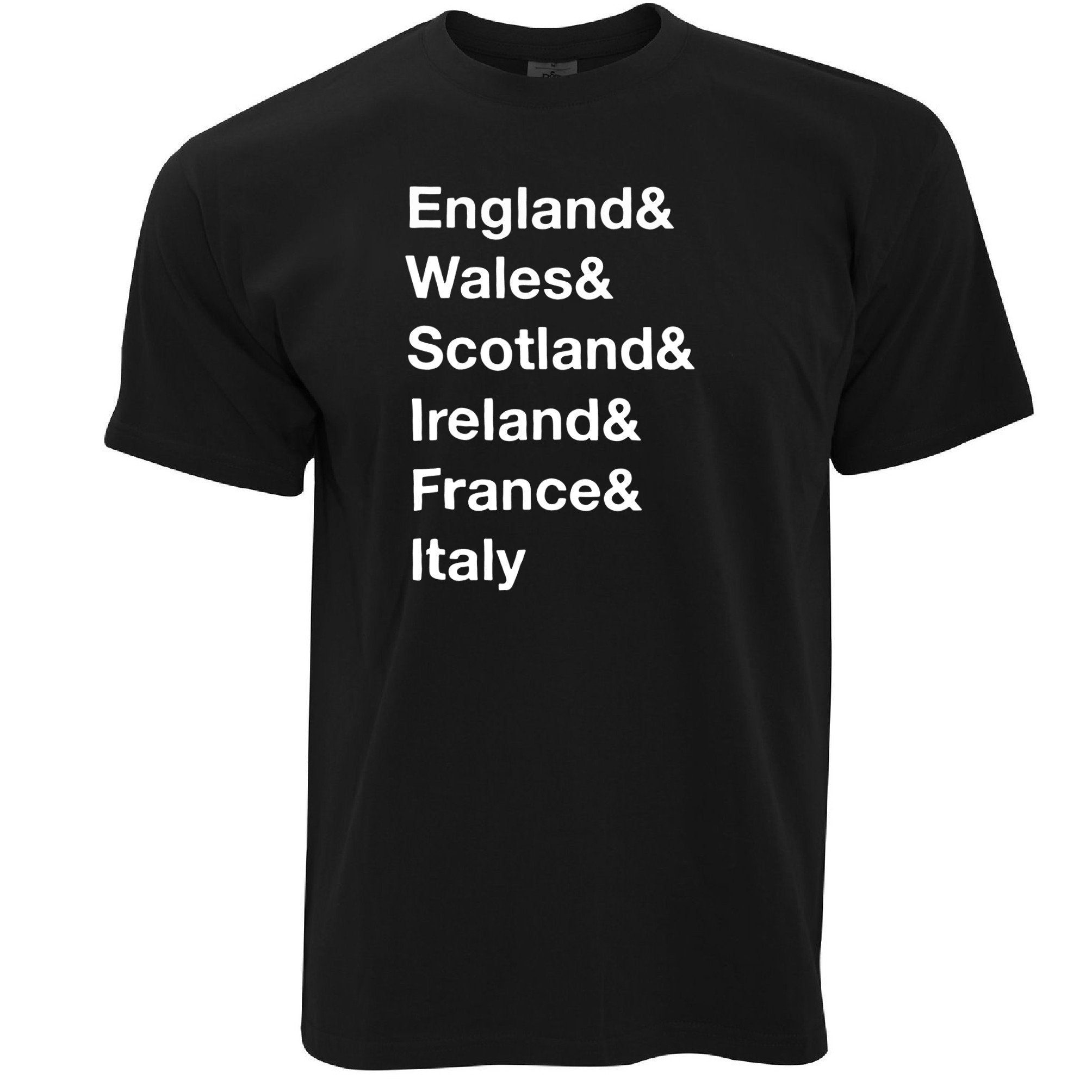 The Six Nations T Shirt England, Wales, Scotland