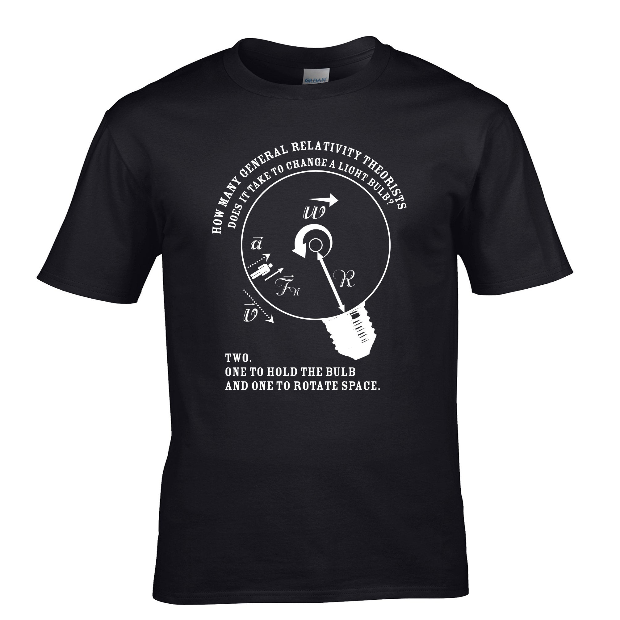 Joke T Shirt How Many Relativity Theorists Lightbulb