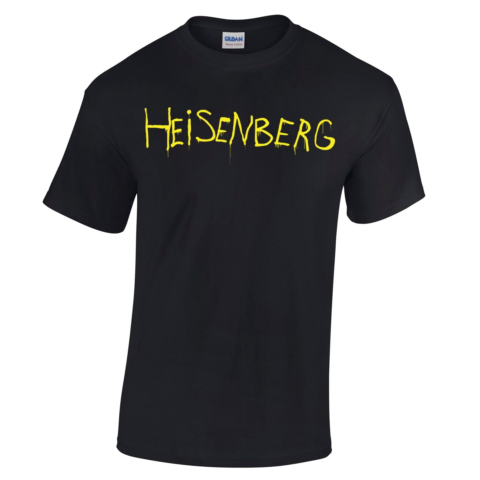 Mens Heisenberg On The Run T Shirt Spray Paint Tee