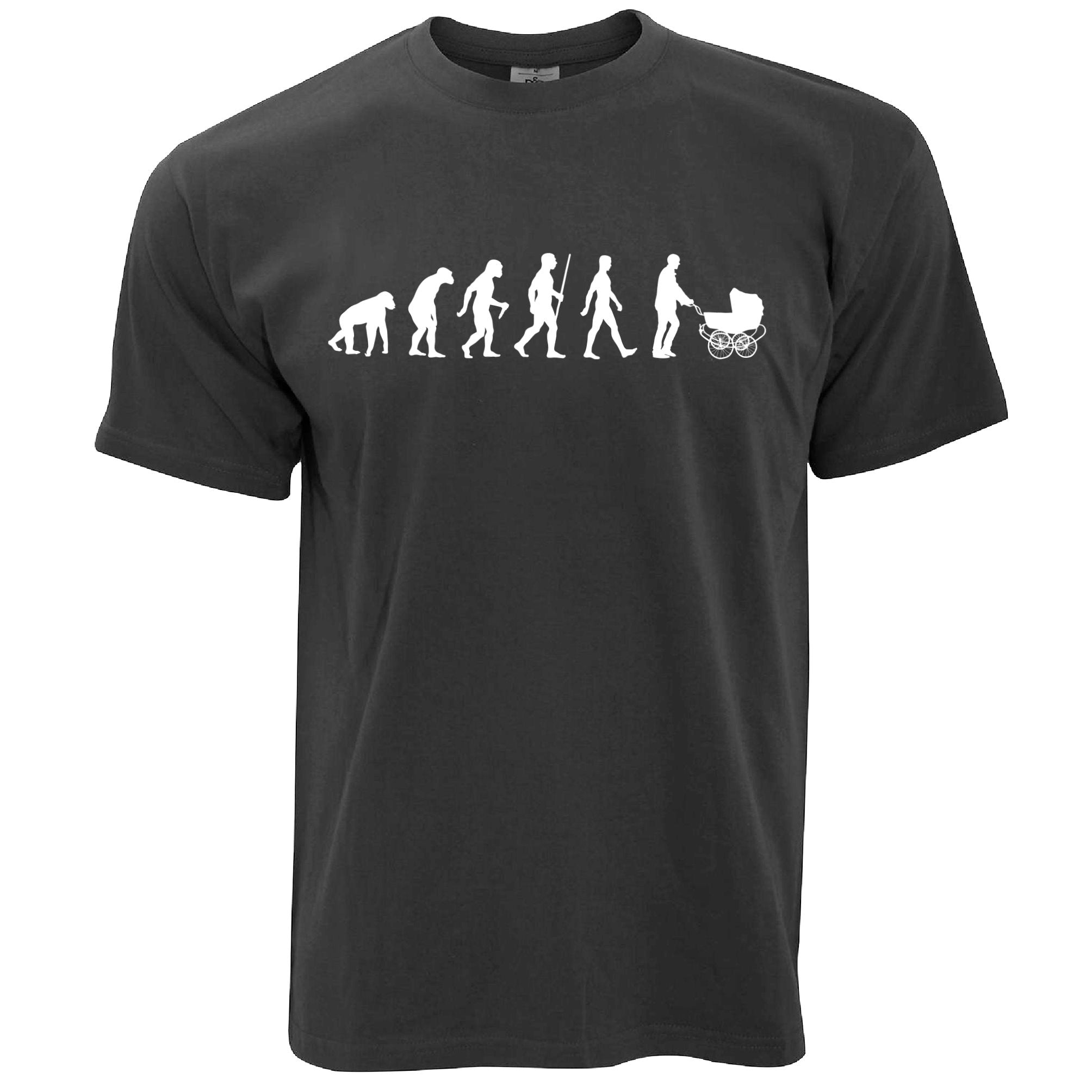 Parenthood T Shirt Evolution Of A Family New Born Baby