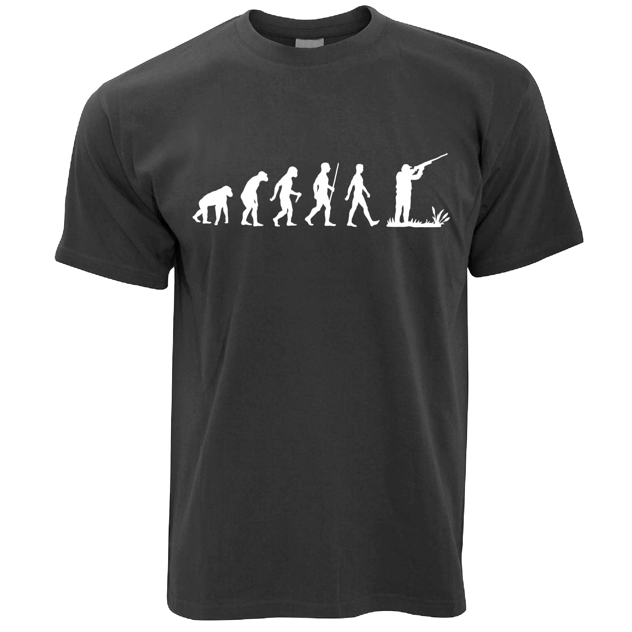 Evolution of Clay Pigeon Shooting T Shirt