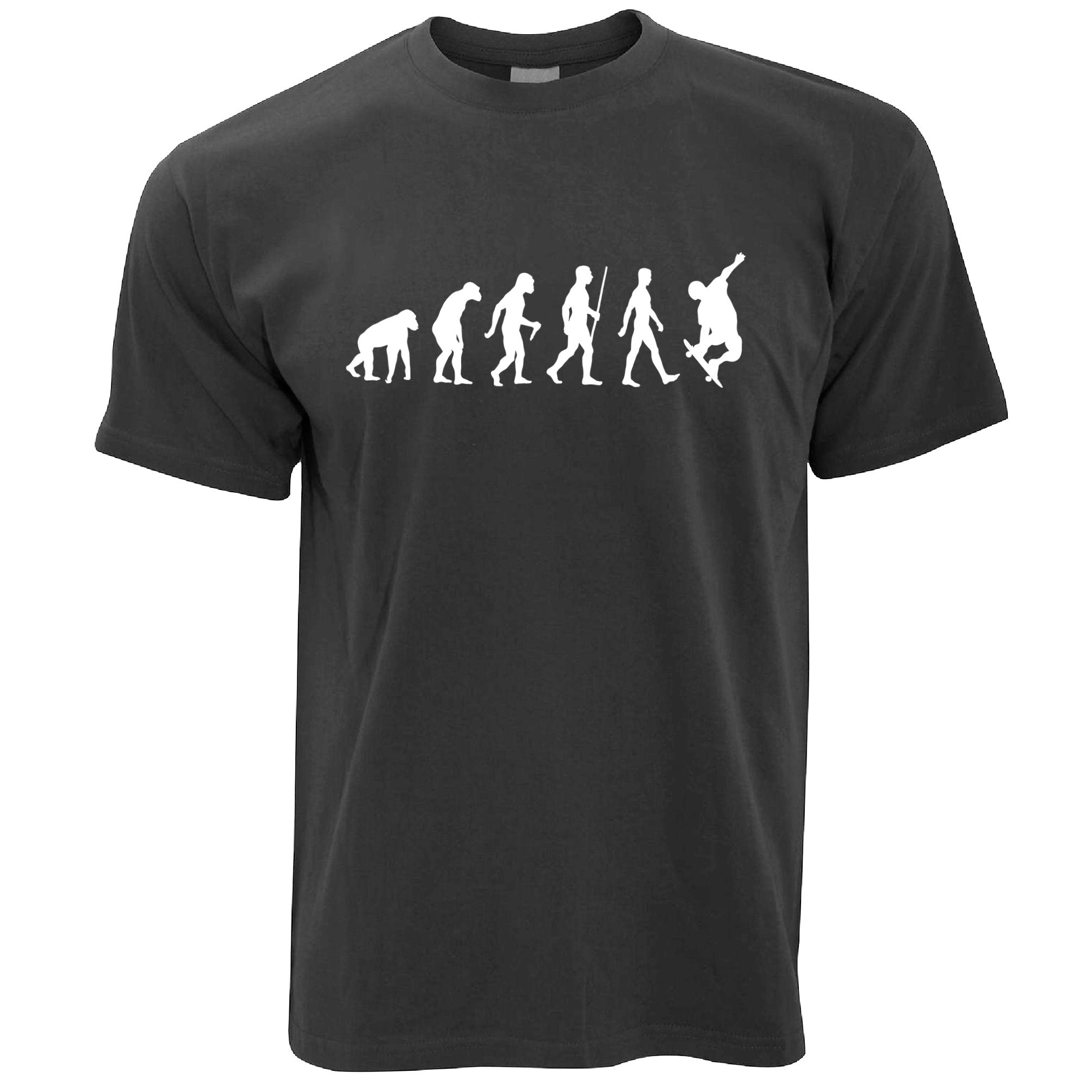 Evolution Of A Skateboarder T Shirt