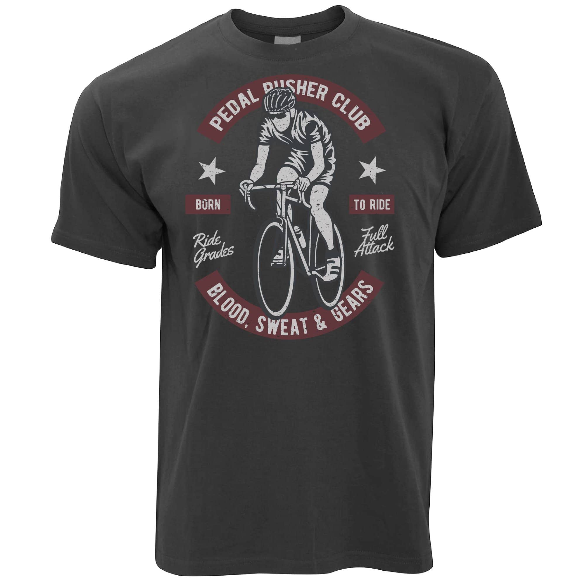 Cycling Pedal Pusher Biker Club T Shirt