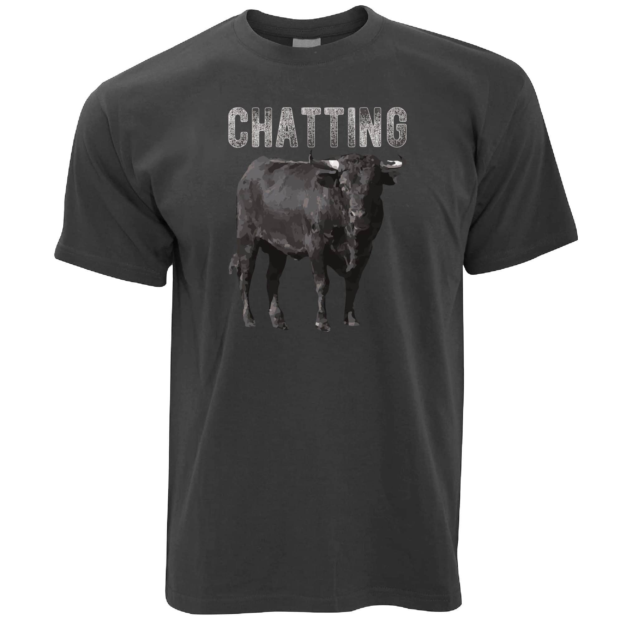 Bull Ox T Shirt Chatting Bullocks Joke