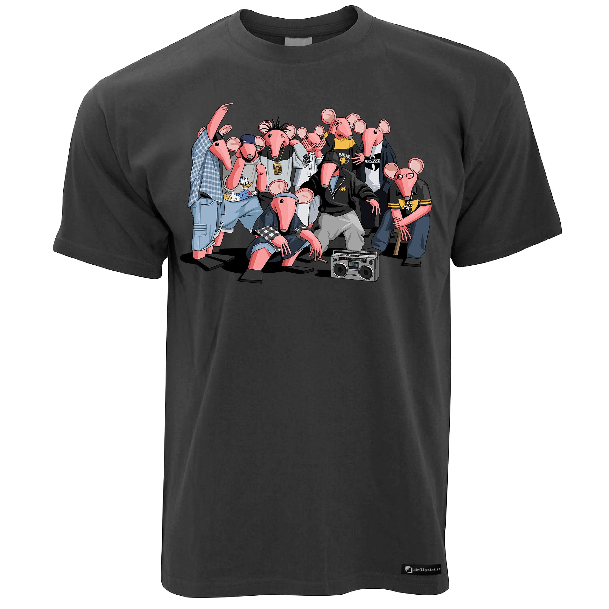 Wu-Tang Clangers Official Jim'll Paint It T Shirt