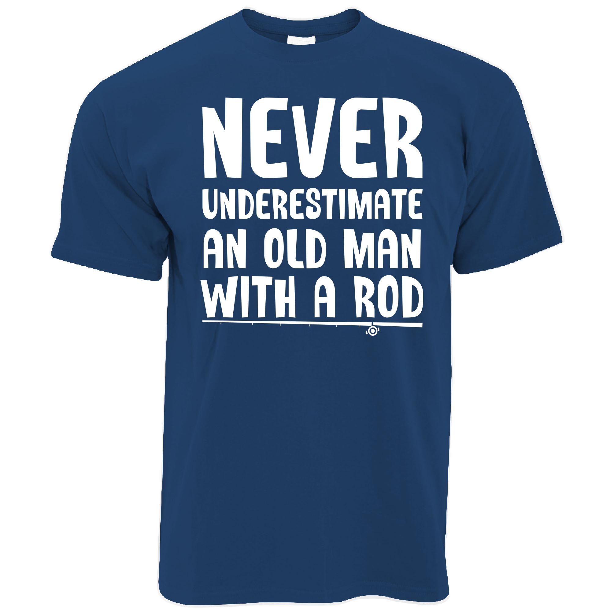 Old Man With a Rod T Shirt