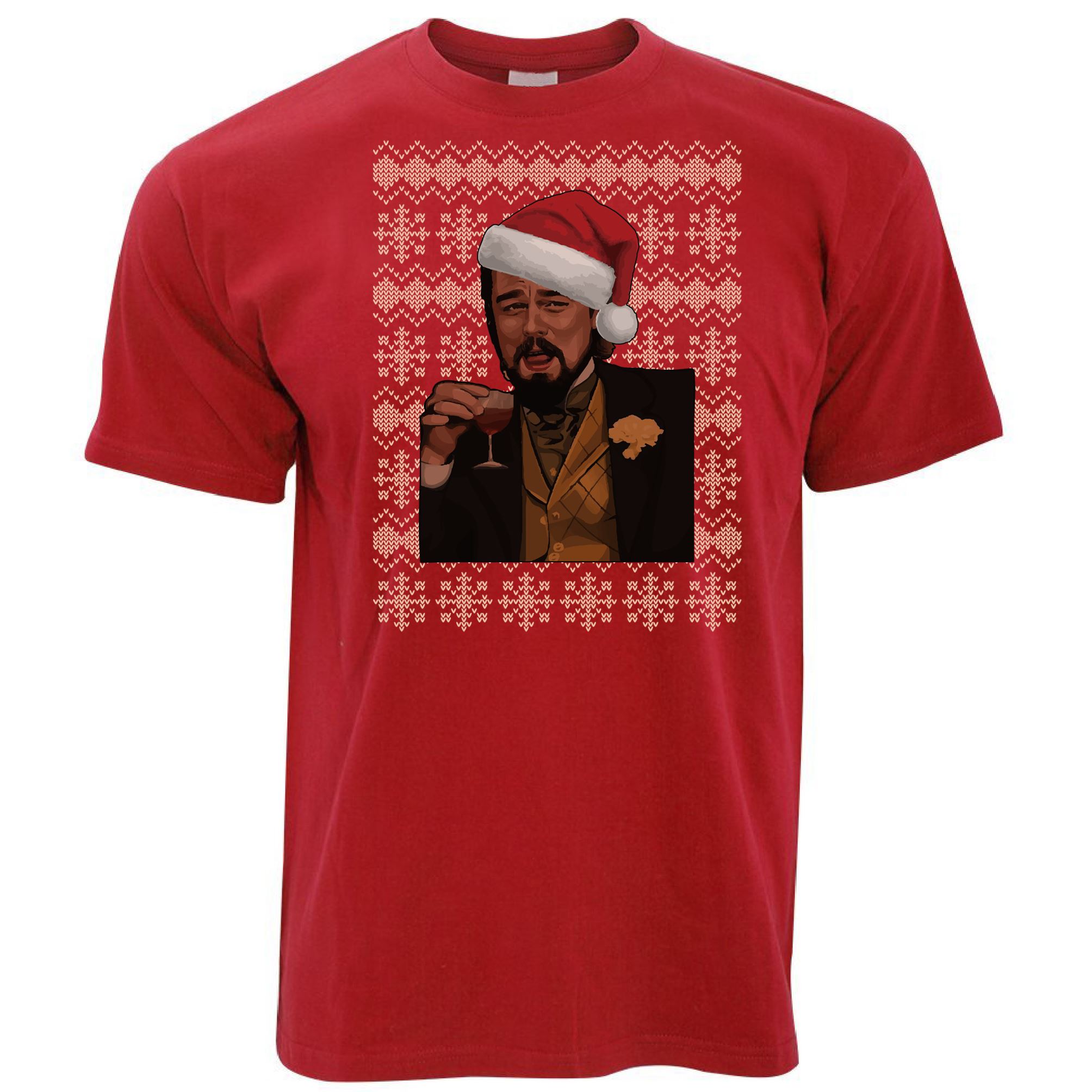 Leo DiCaprio Christmas Meme T Shirt Bad Funny Xmas