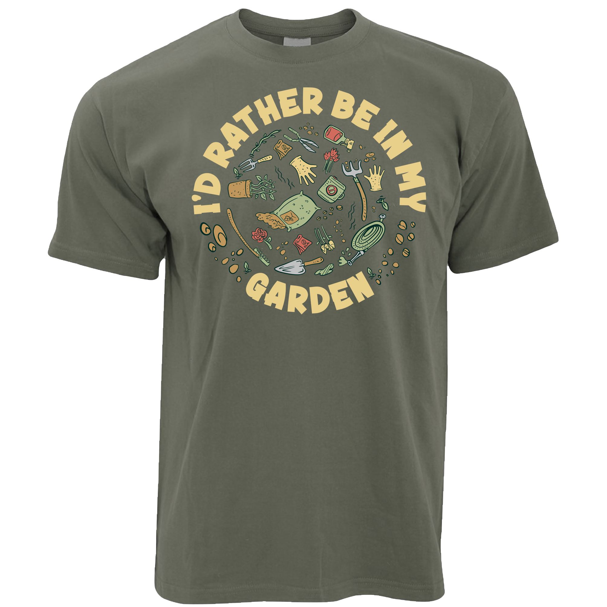 I'd Rather Be In My Garden T Shirt