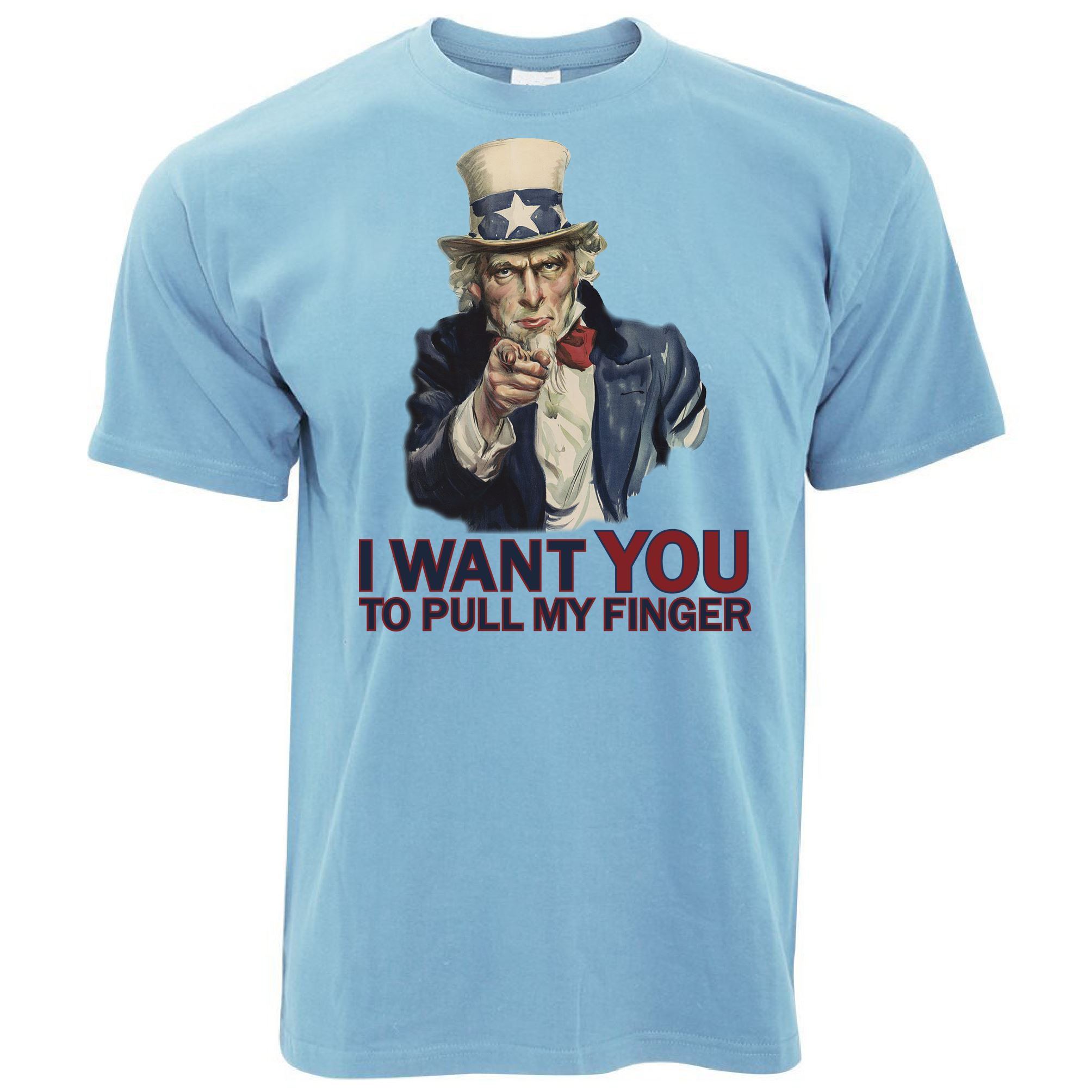 Uncle Sam's Pull My Finger T Shirt