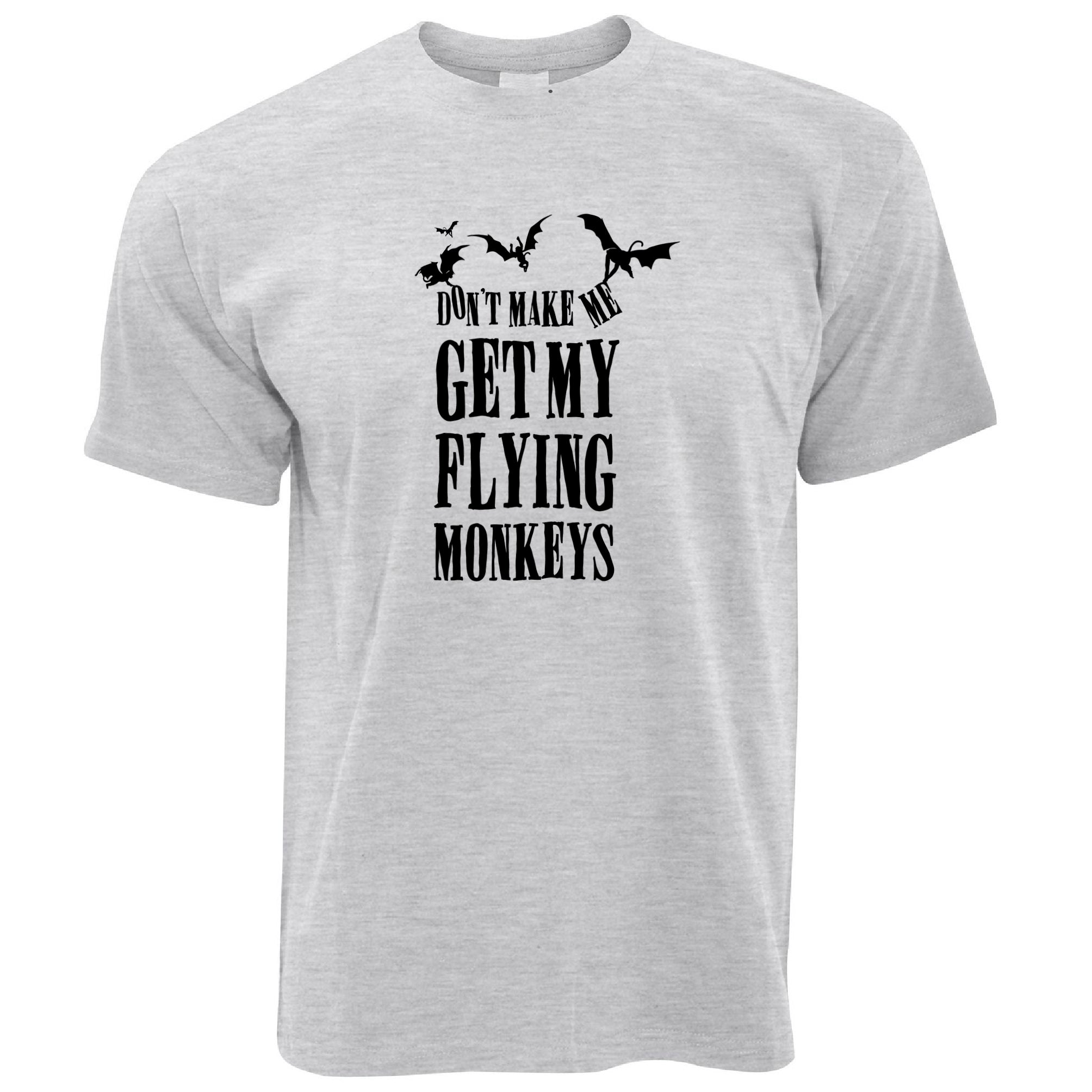 Halloween T Shirt Don't Make Me Get My Flying Monkeys