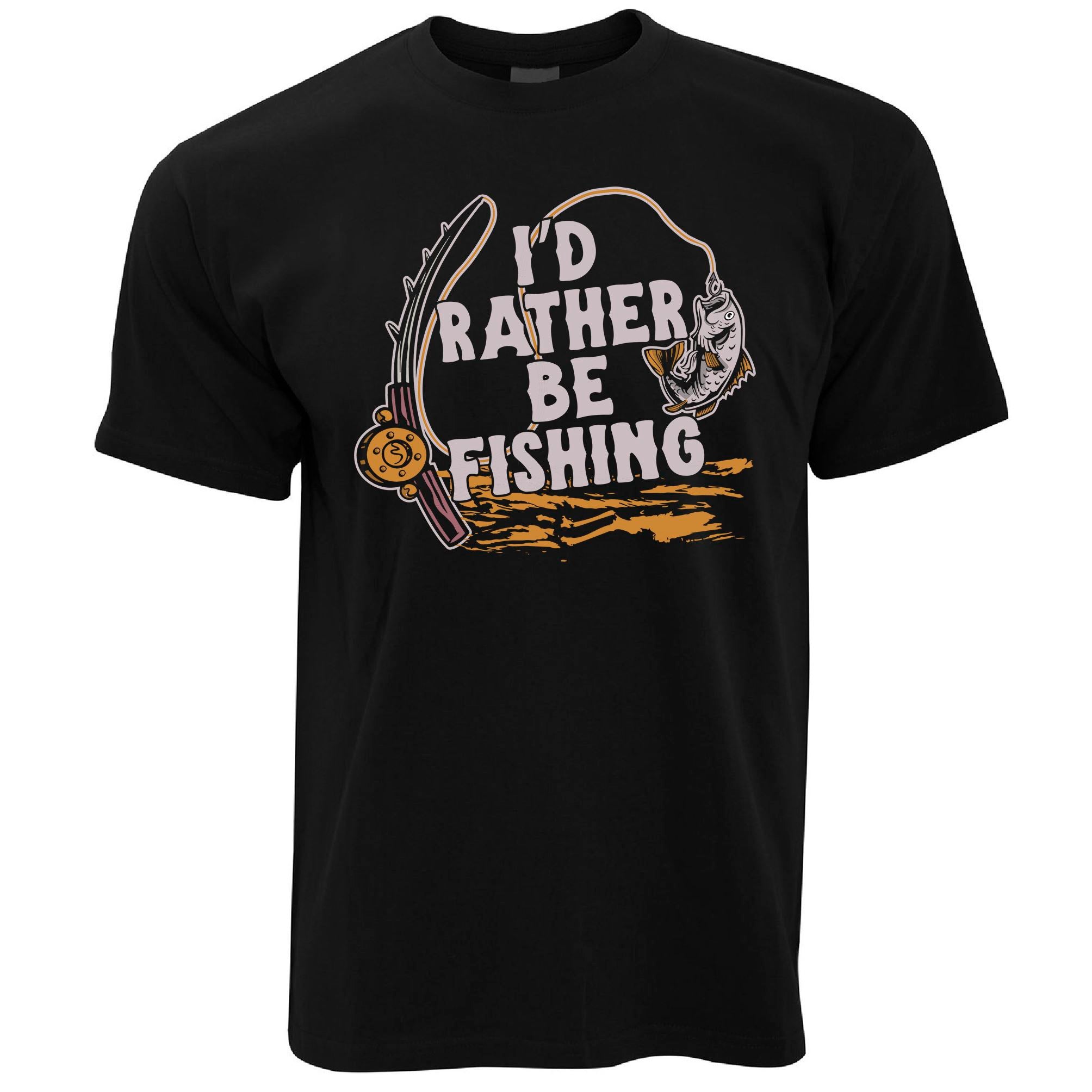 I'd Rather Be Fishing T Shirt