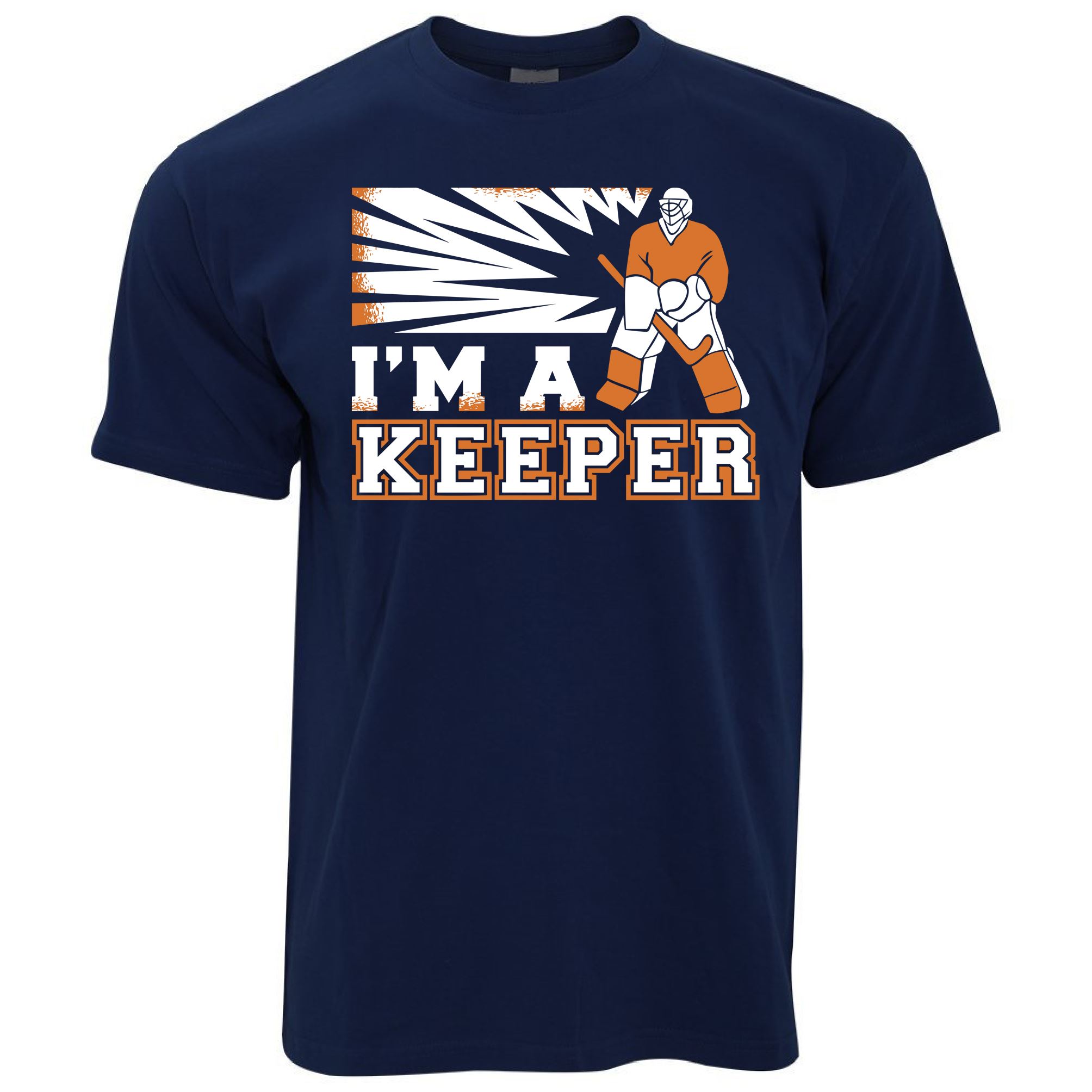 I'm A Keeper Ice Hockey T Shirt