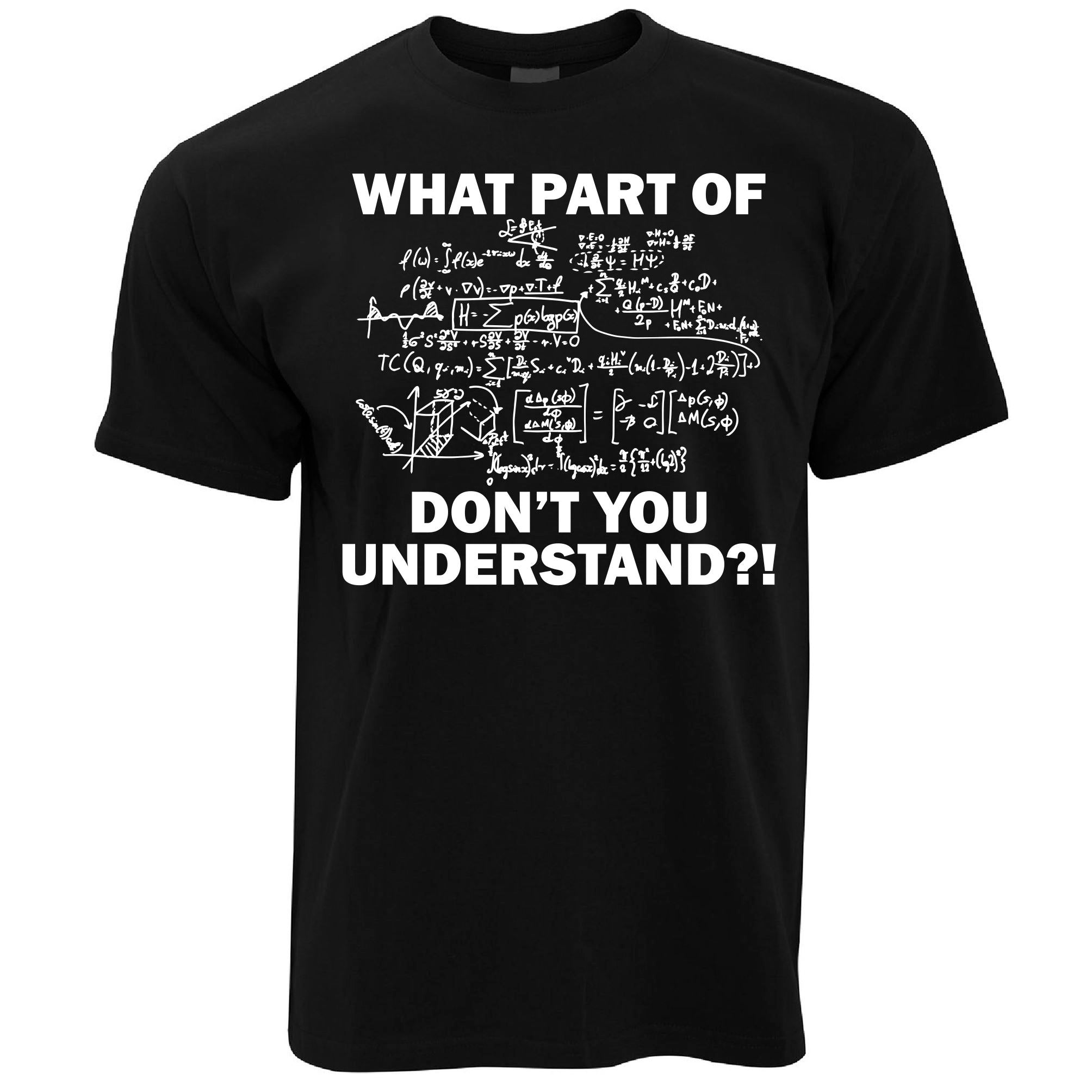 What Don't You Understand Math T Shirt