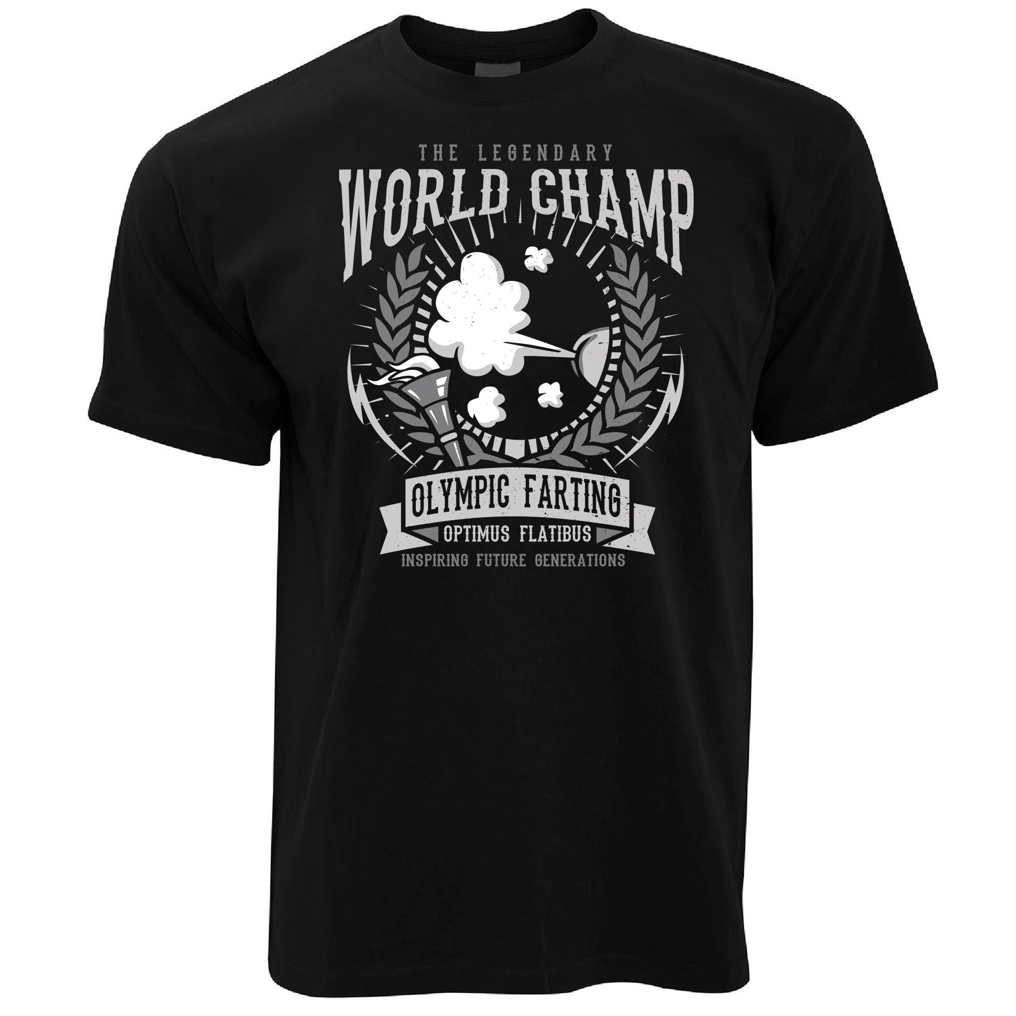 Farting Olympic Champion T Shirt