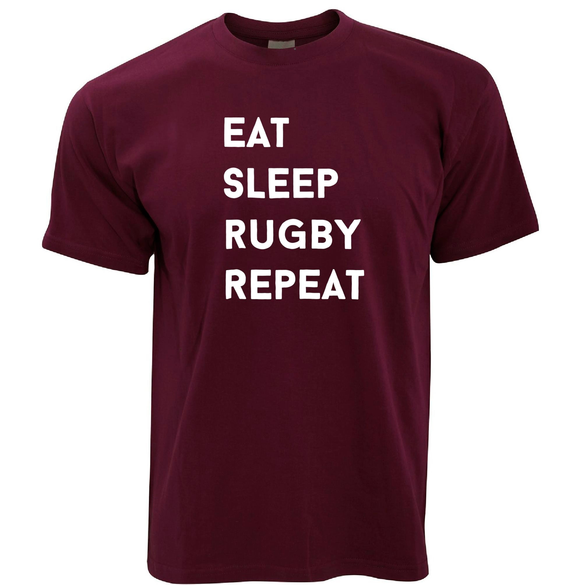 Eat, Sleep, Rugby, Repeat T Shirt