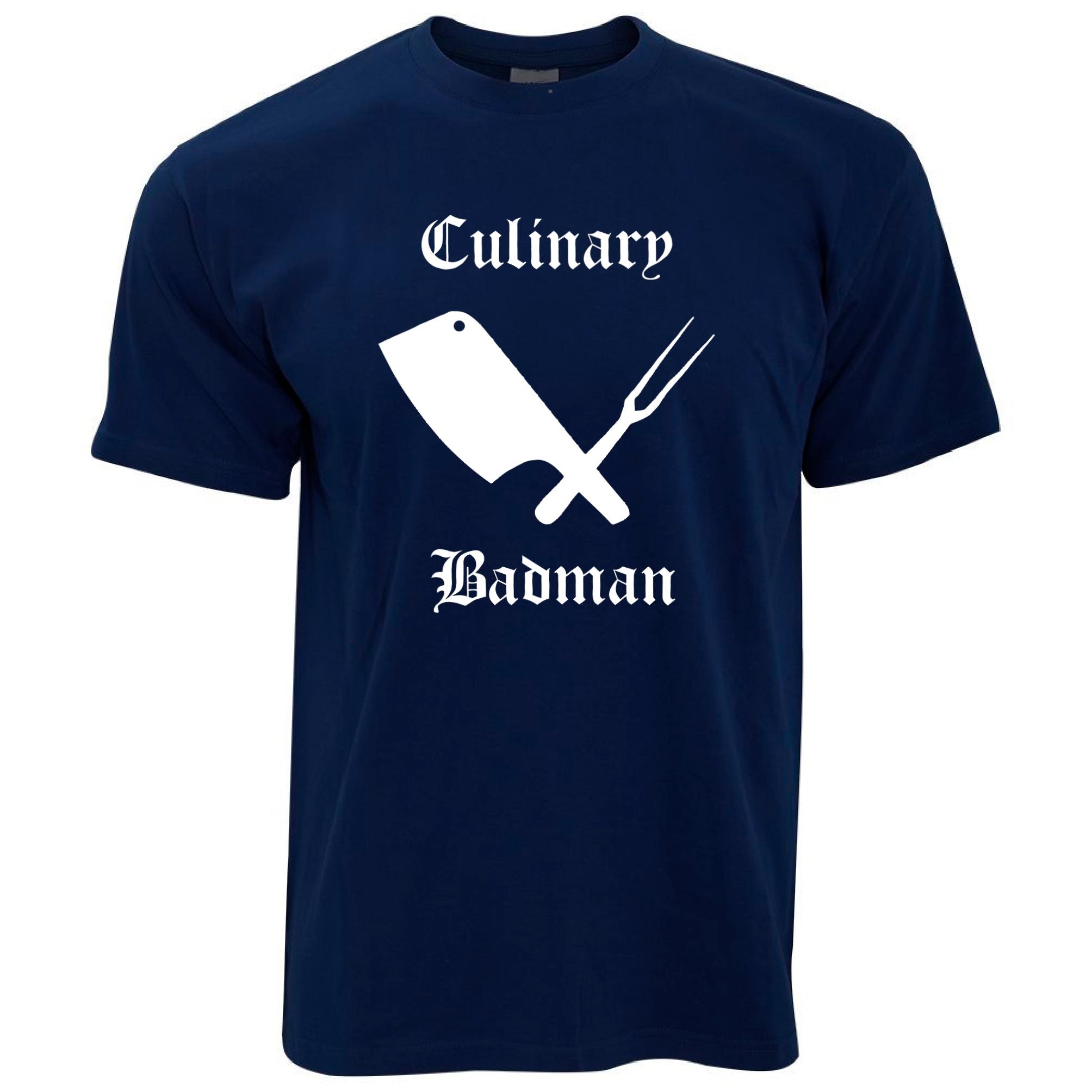 Cooking T Shirt Culinary Badman Cuisine Logo