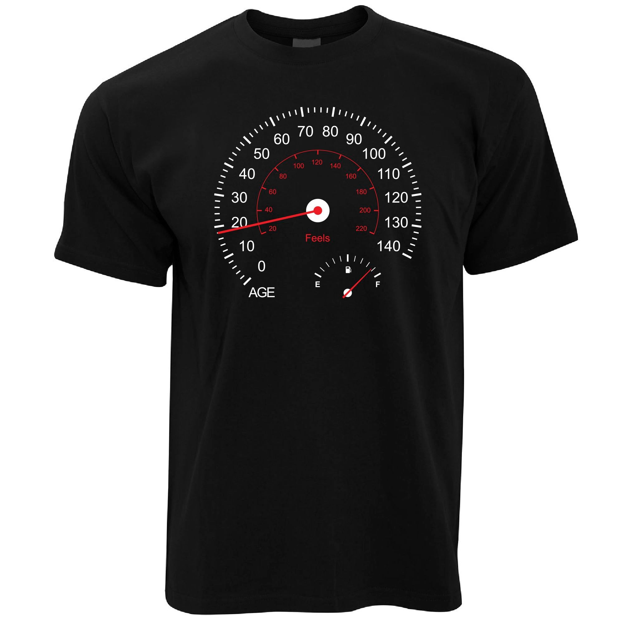 18th Birthday T Shirt Car Speedometer (2005)