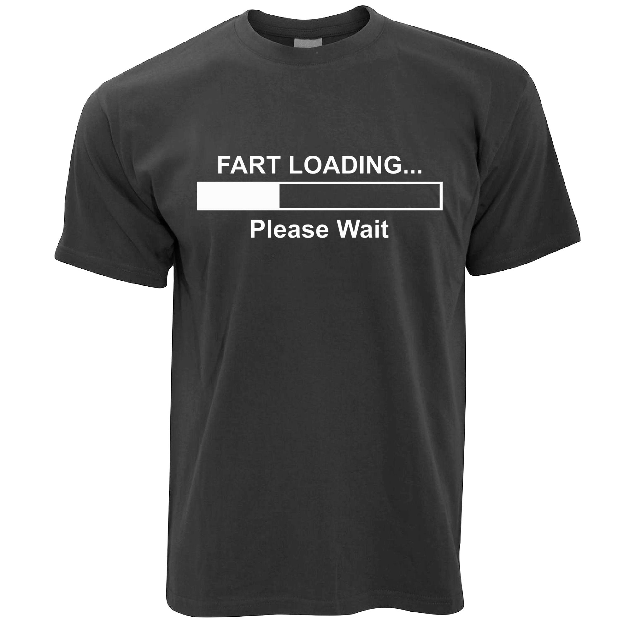 Fart Loading Bar Please Wait T Shirt