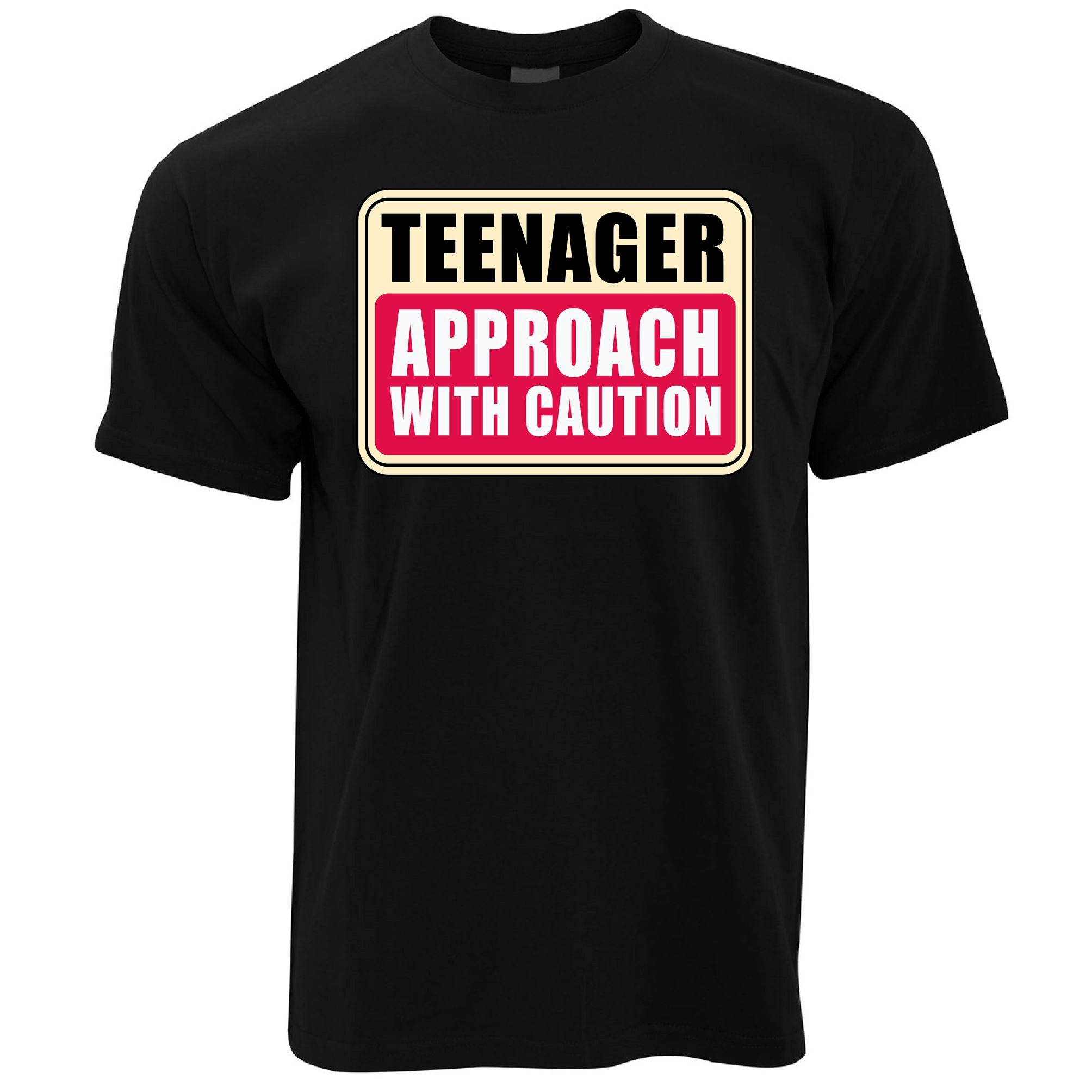 Approach With Caution Teenager T Shirt