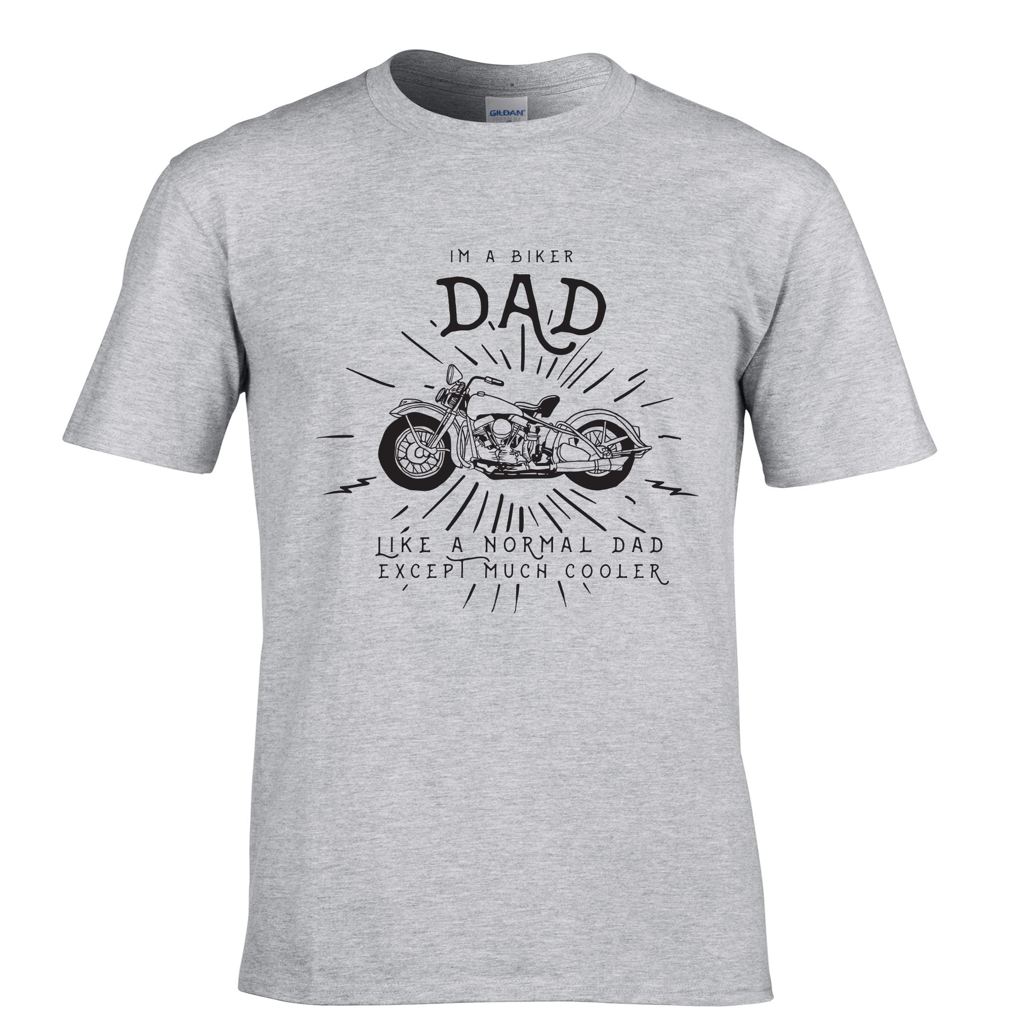 I'm A Biker Dad Motorcycle T Shirt