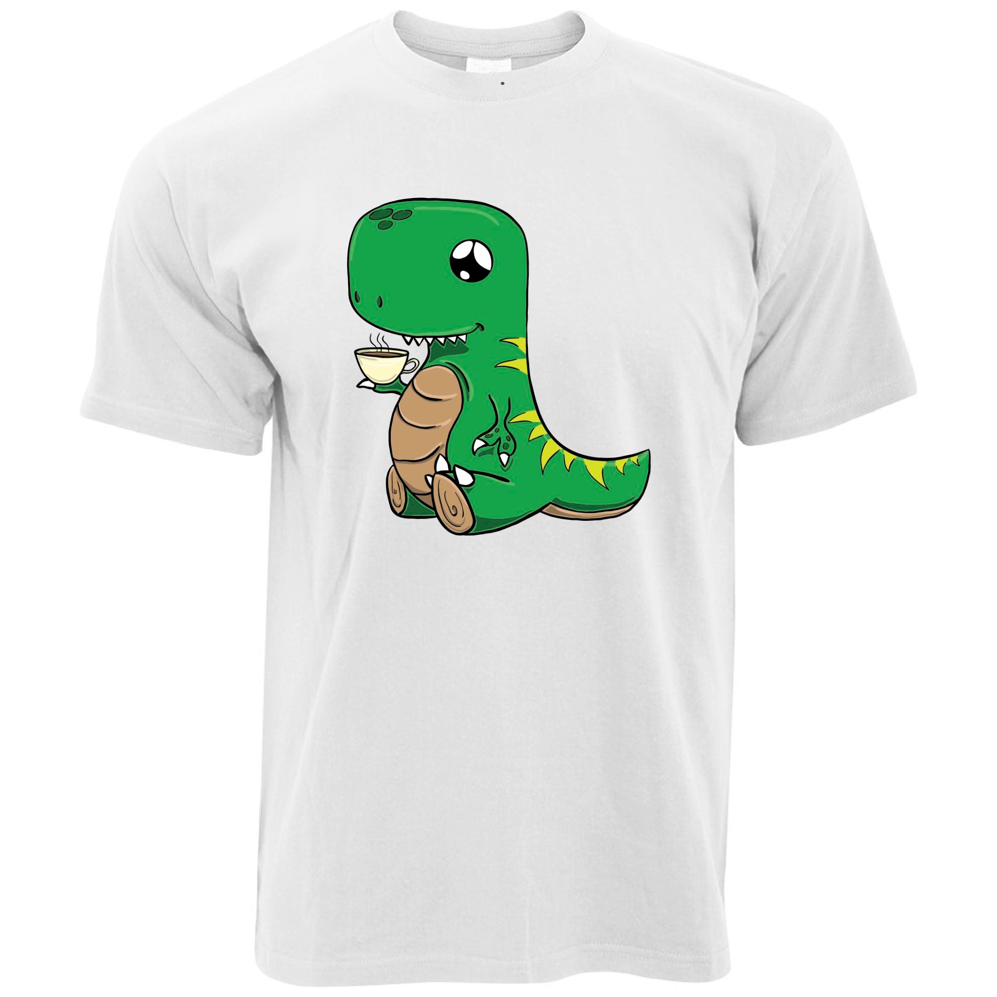 Cute Dinosaur T Shirt Tea T-Rex Pun Joke