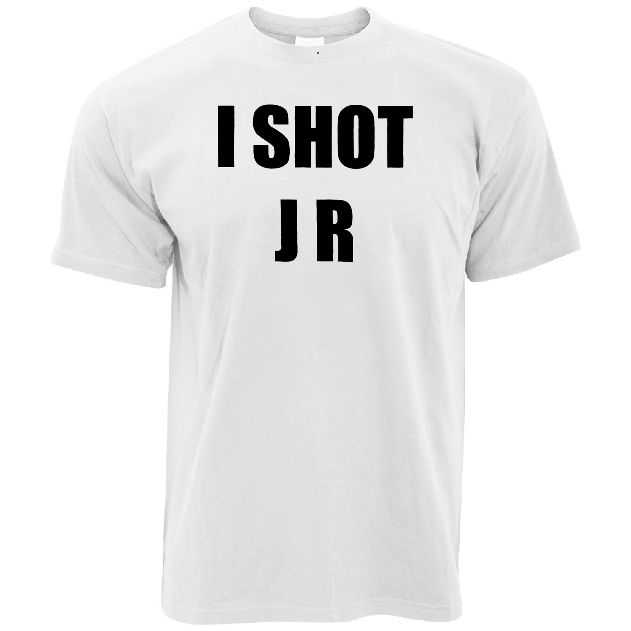 TV Parody T Shirt I Shot J R Ewing Slogan