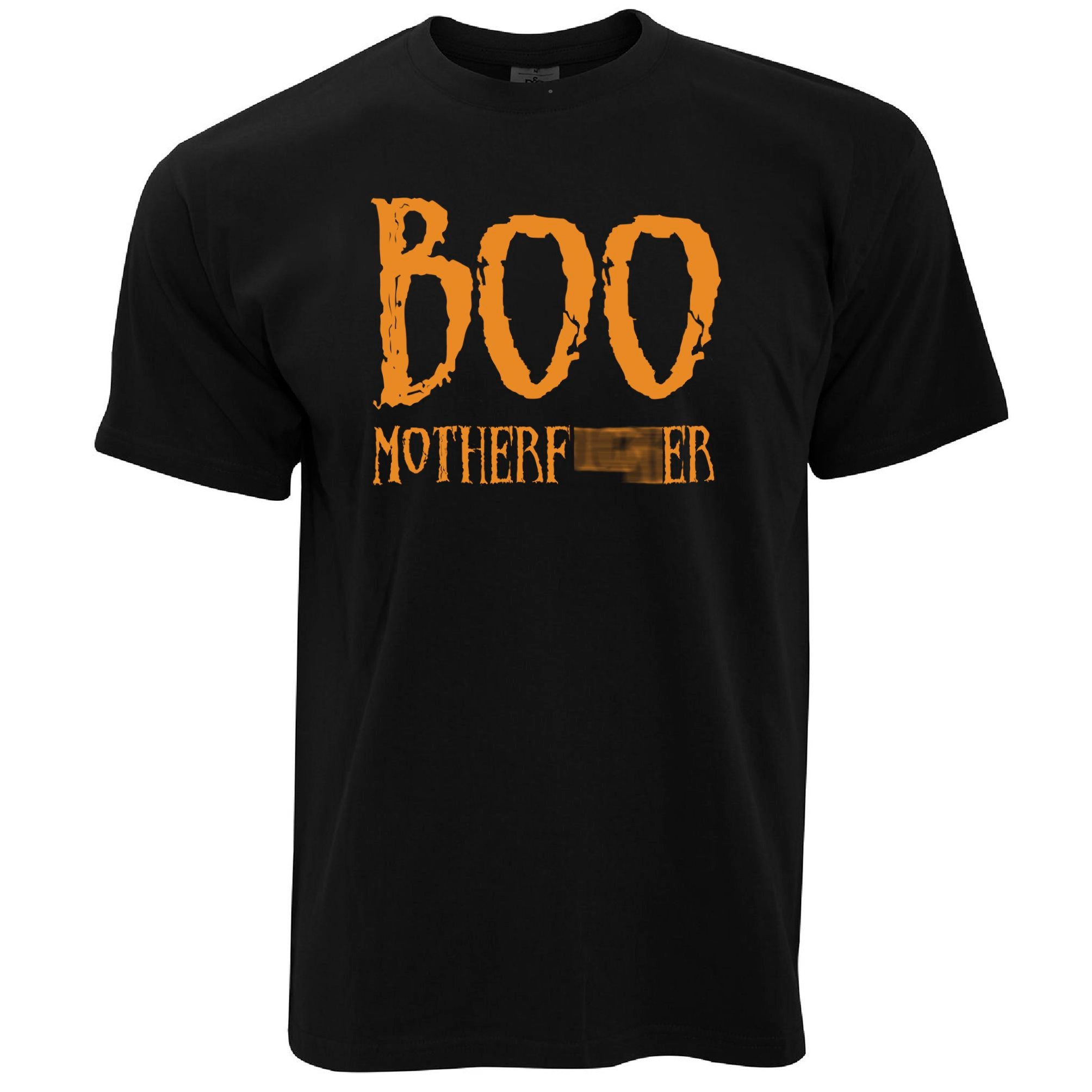 Halloween Novelty T Shirt Boo Motherfucker