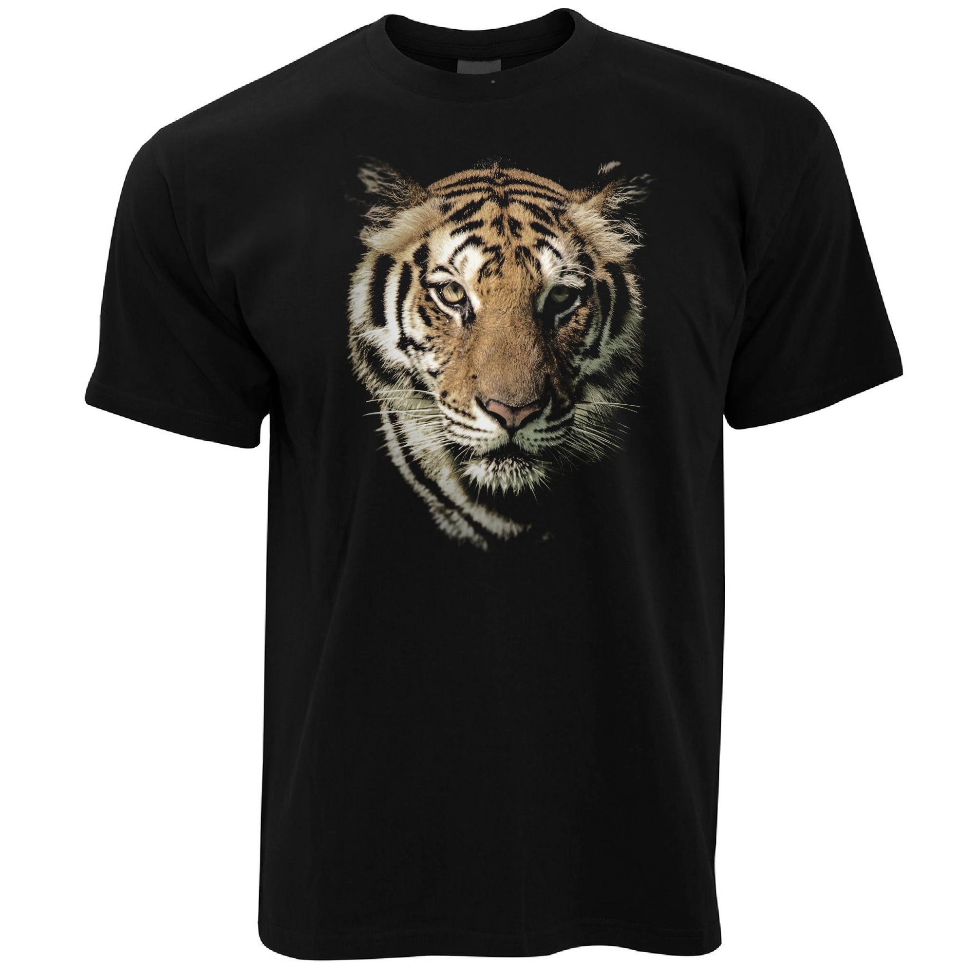 Tiger Face T Shirt Majestic Big Cat Head