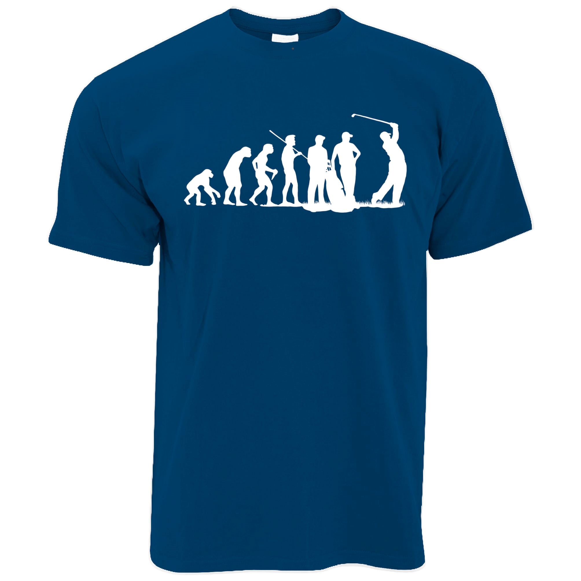 Evolution Of A Golfer T Shirt