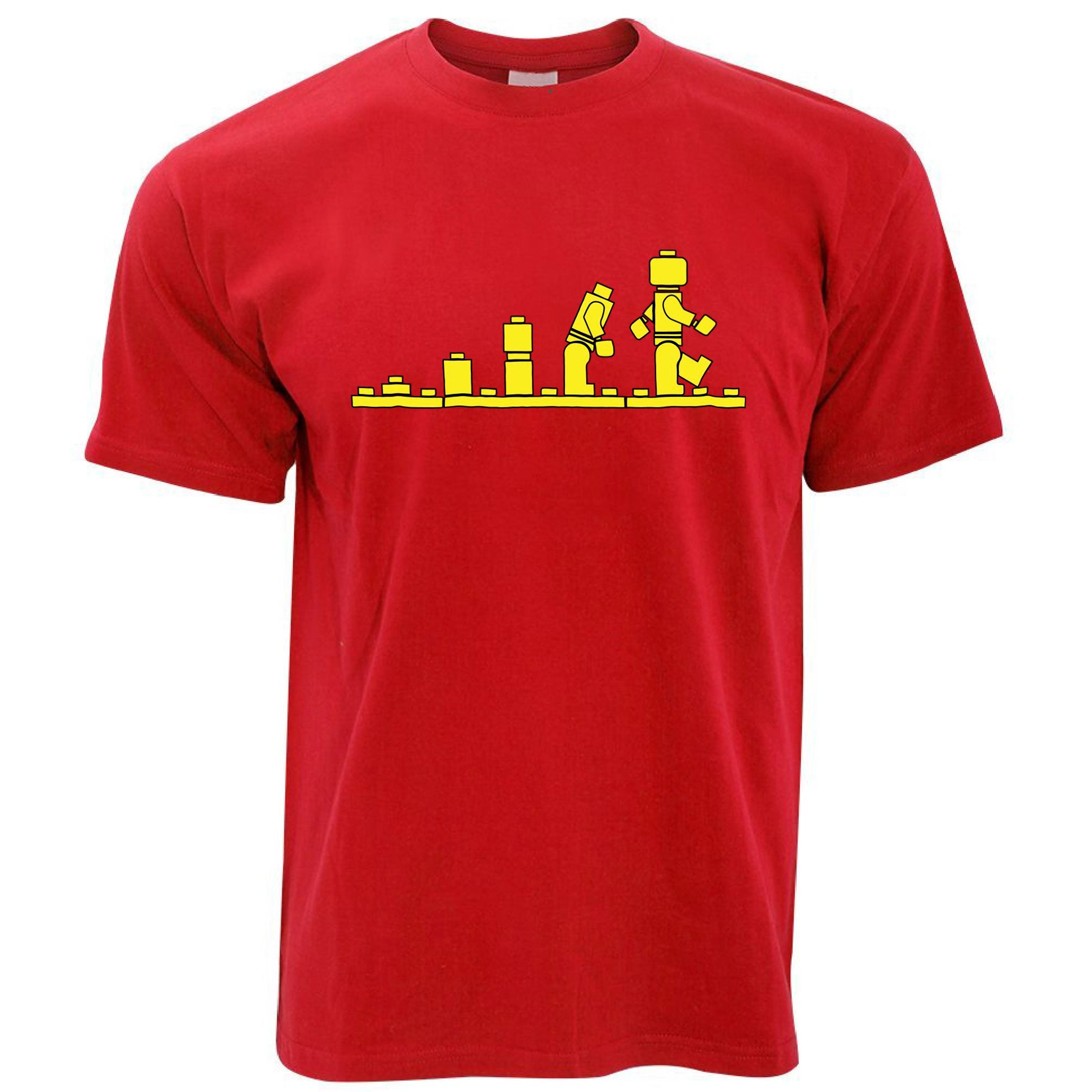 Bricks Evolution Retro T Shirt