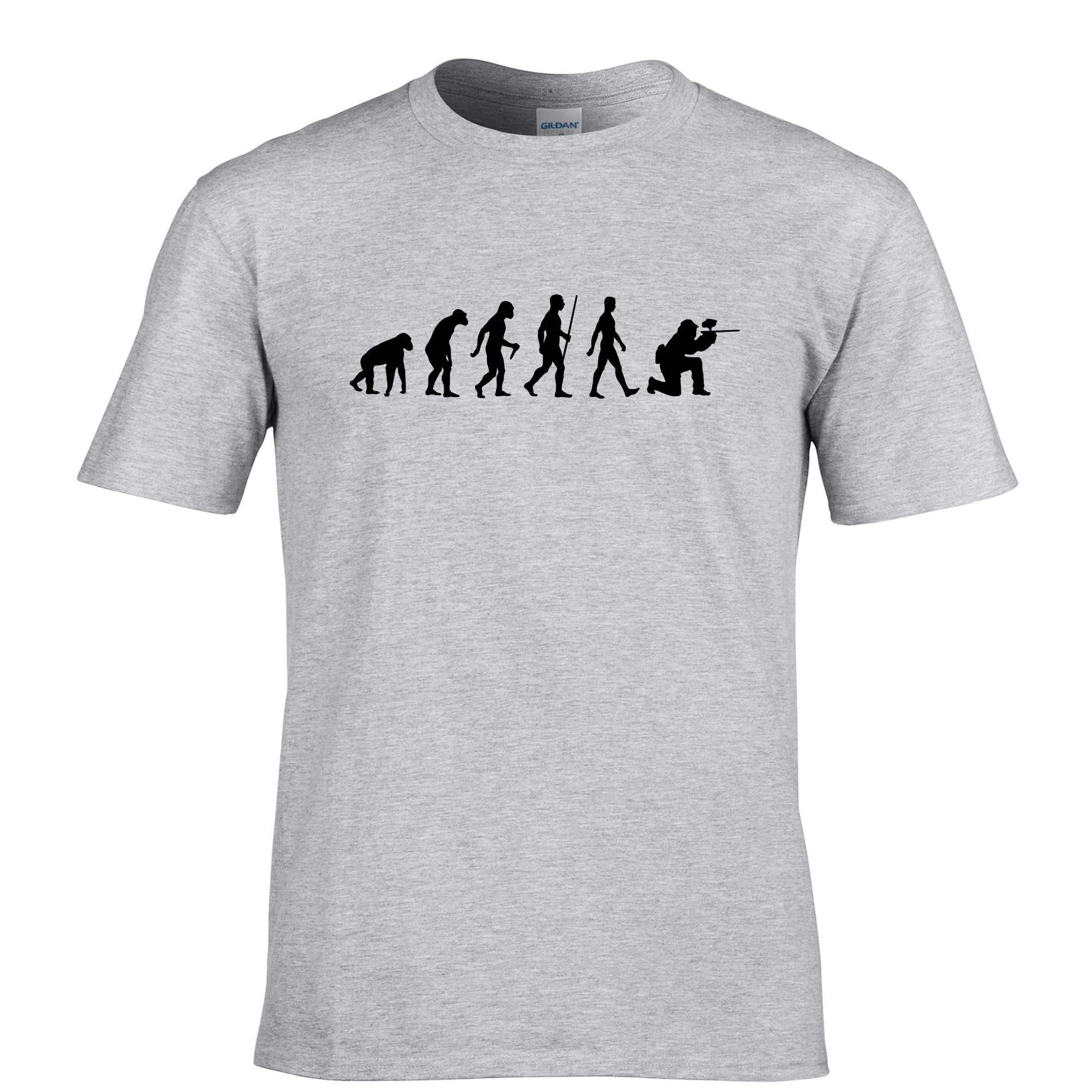 Sports T Shirt The Evolution Of A Paintballer