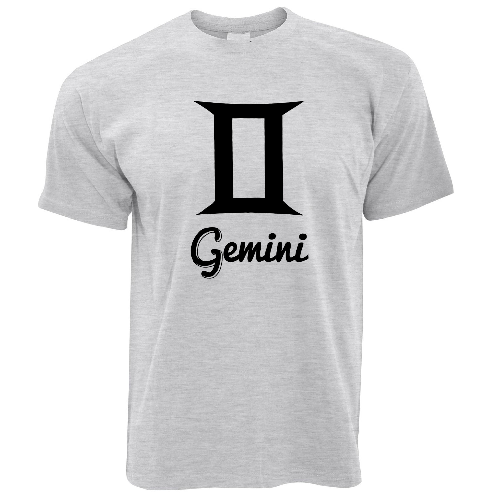 Horoscope T Shirt Gemini Zodiac Star Sign Birthday